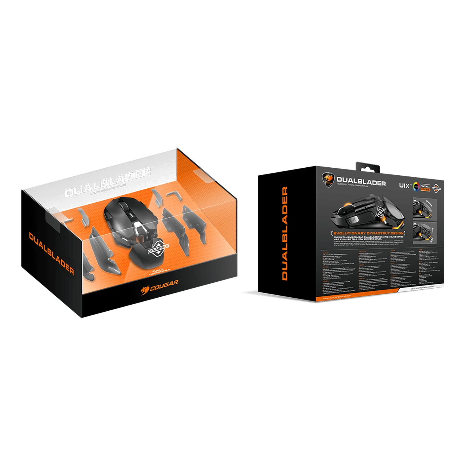 COUGAR CGR-800M souris Gaming USB Type-A Optique 16000 DPI