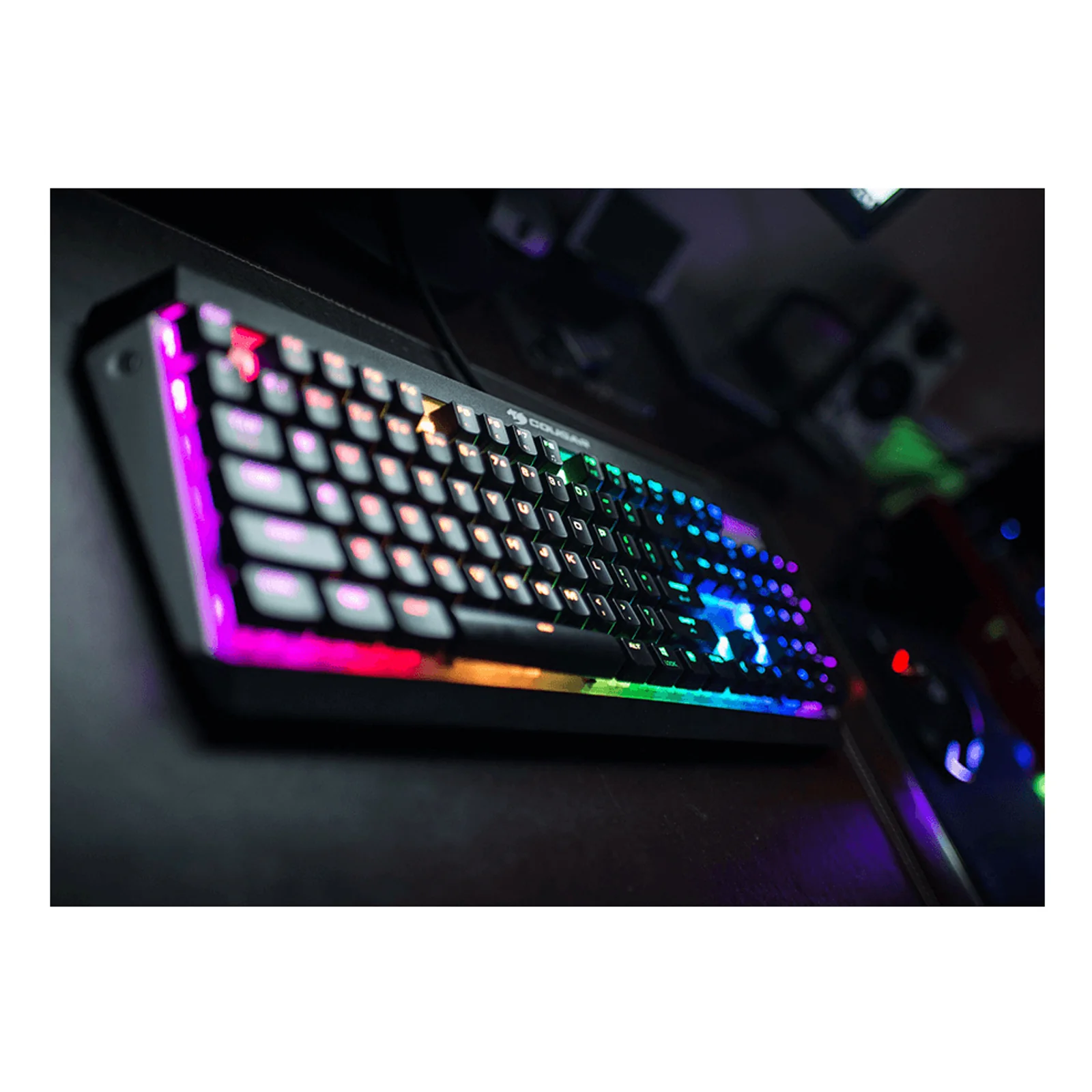 COUGAR CGR-Attack-X3-RGB clavier Gaming USB QWERTY Anglais Noir