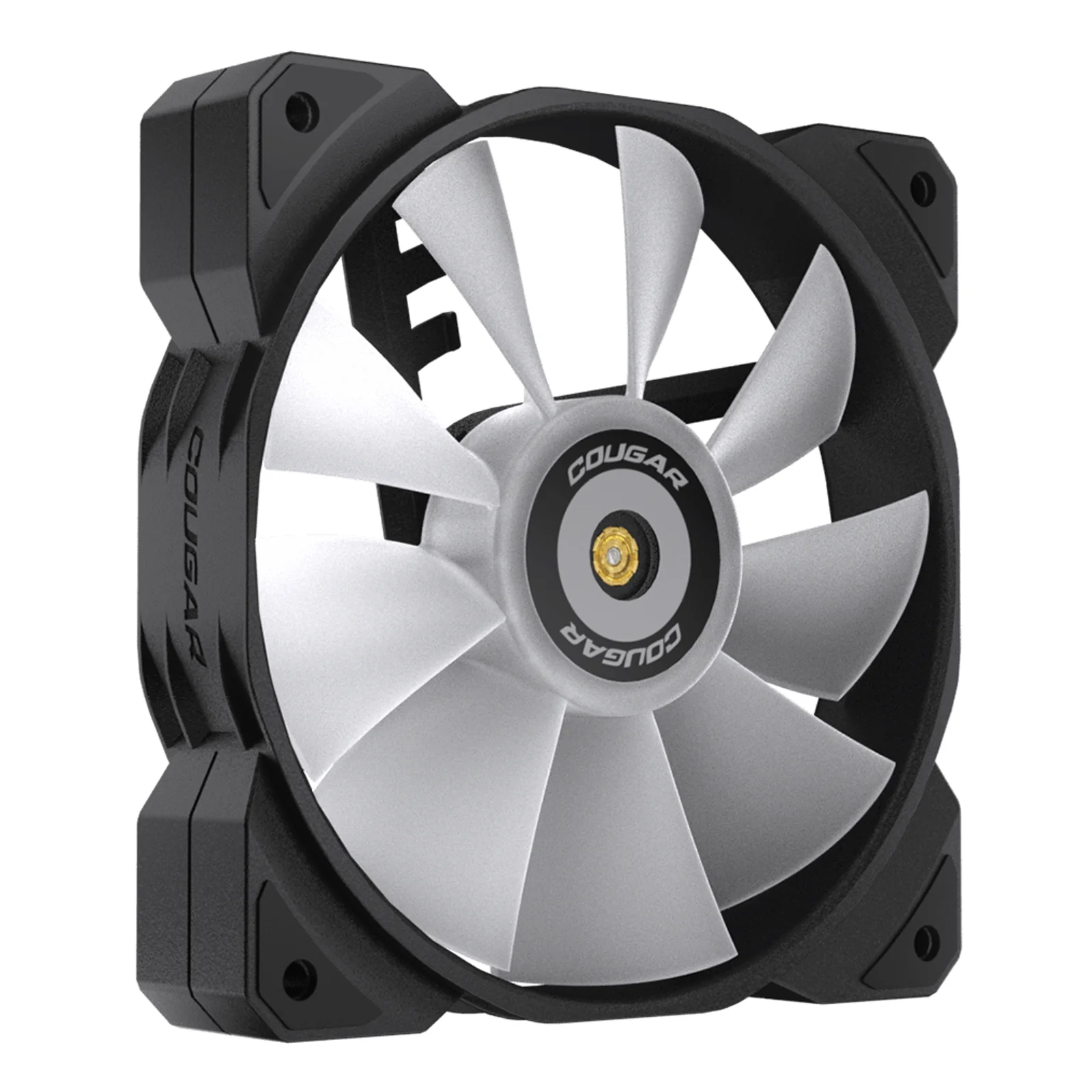 COUGAR CGR-CF-MHP12HB-RGB Boitier PC Refroidisseur d'air 12 cm Noir, Blanc 1 pièce(s)