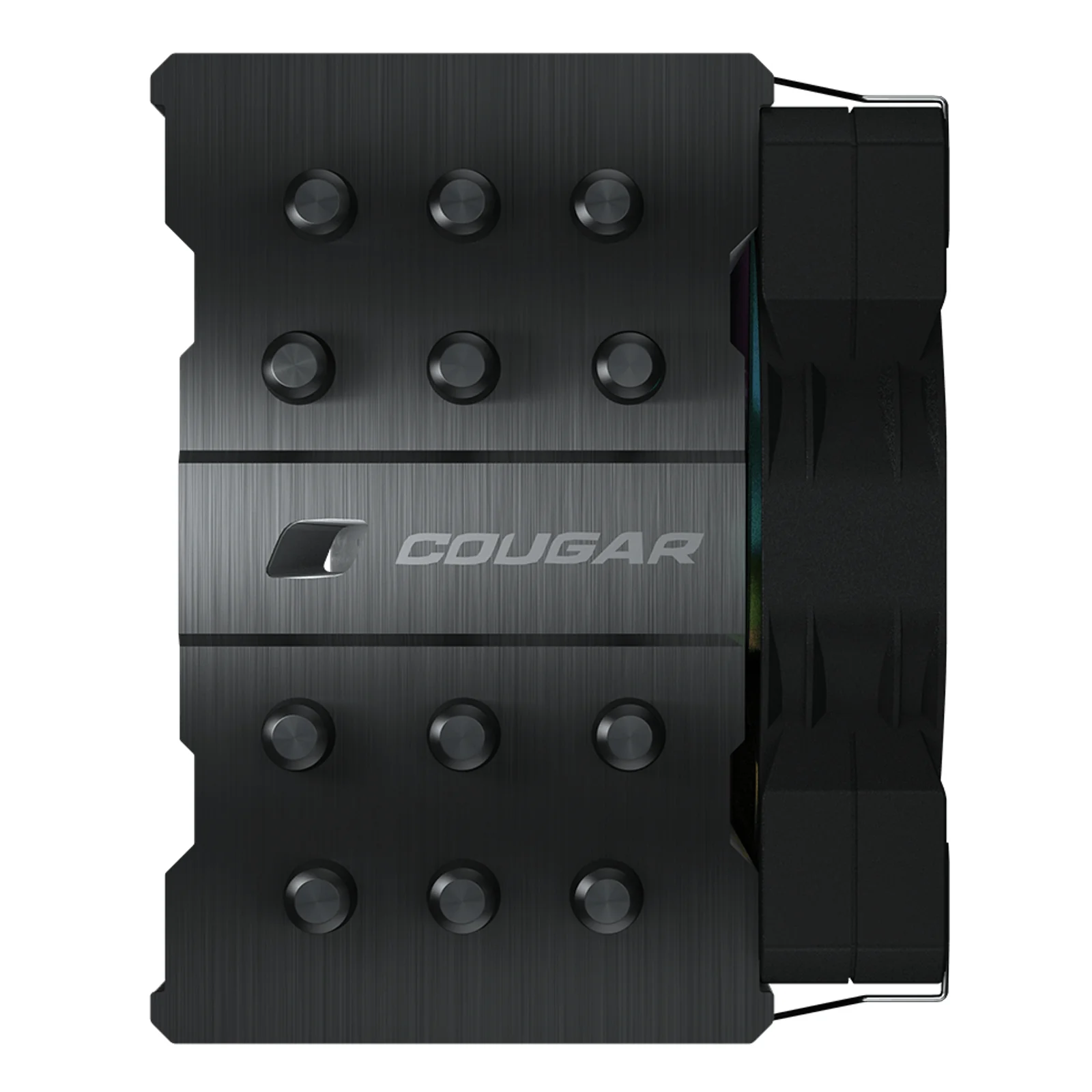 COUGAR CGR-FZA85-ARGB Processeur Refroidisseur d'air Noir
