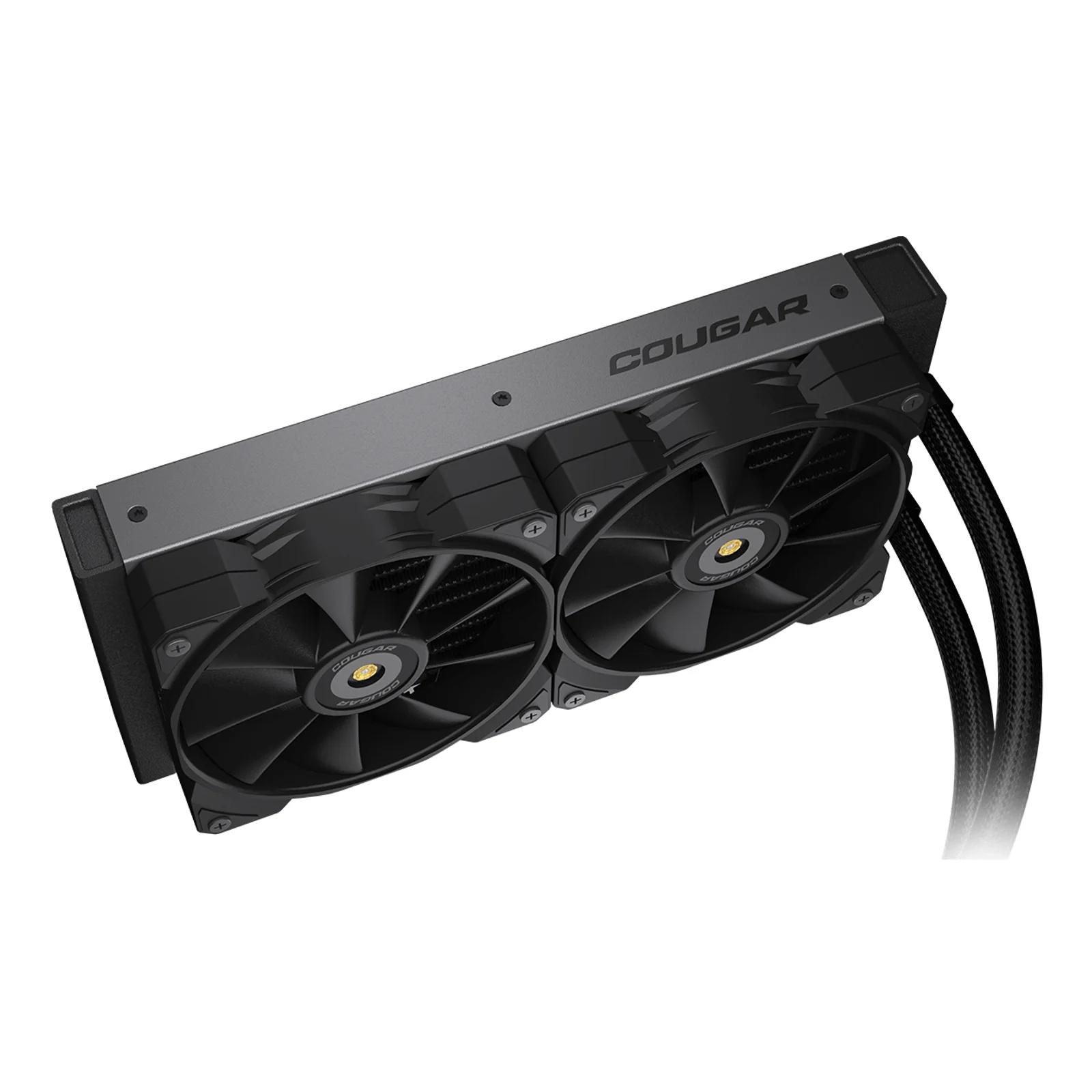 COUGAR CGR-POSEIDONGT240 Boitier PC Refroidisseur de liquide tout-en-un 12 cm Noir 1 pièce(s)