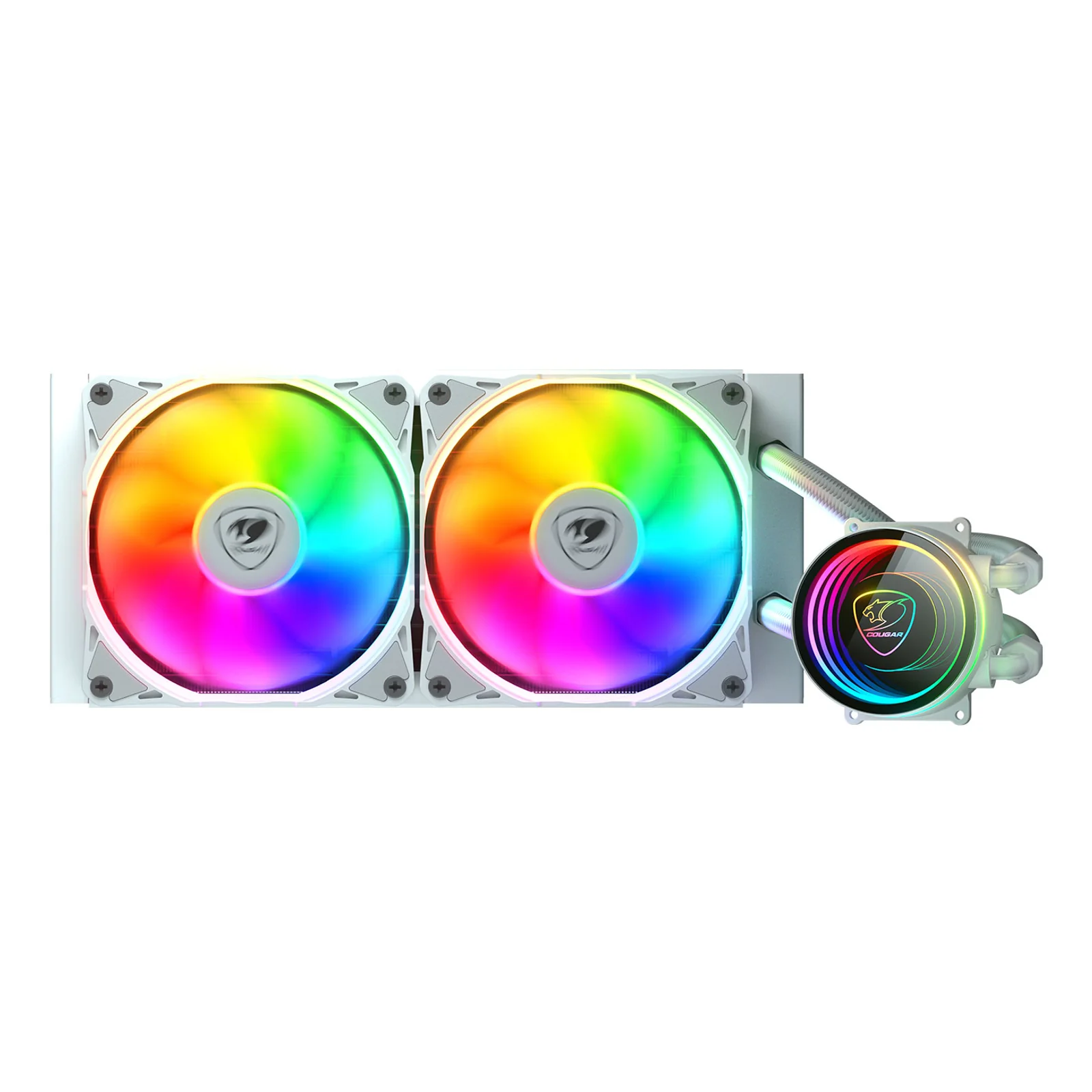CGR-PSDELRGB-W-240 Boitier PC Refroidisseur de liquide tout-en-un Blanc