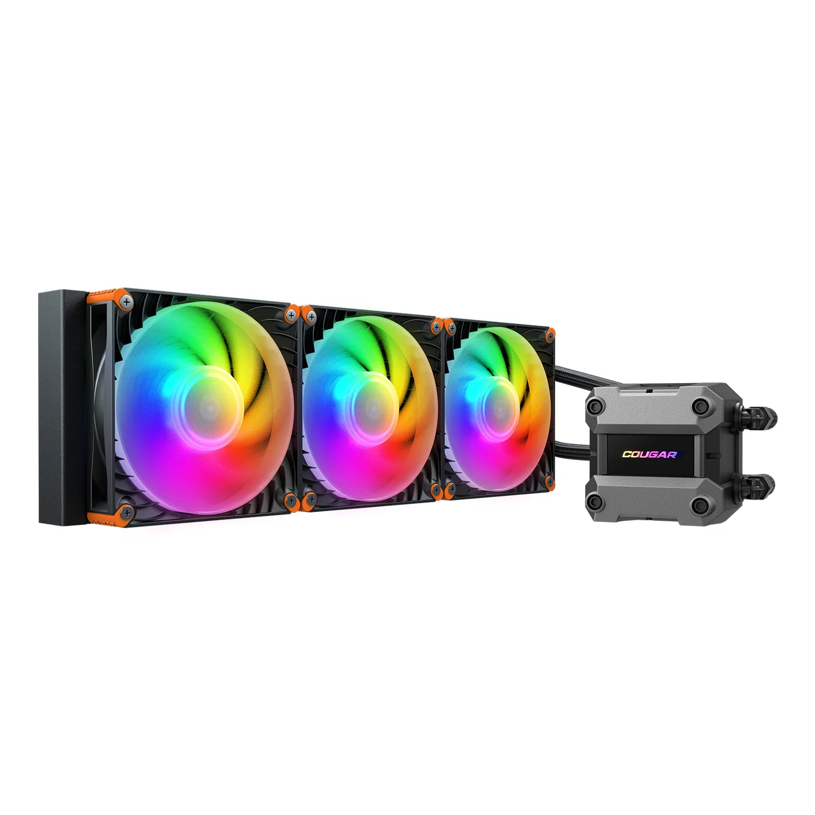 COUGAR CGR-PSDUTRGB-B-360 Processeur Refroidisseur de liquide tout-en-un 12 cm Noir 1 pièce(s)