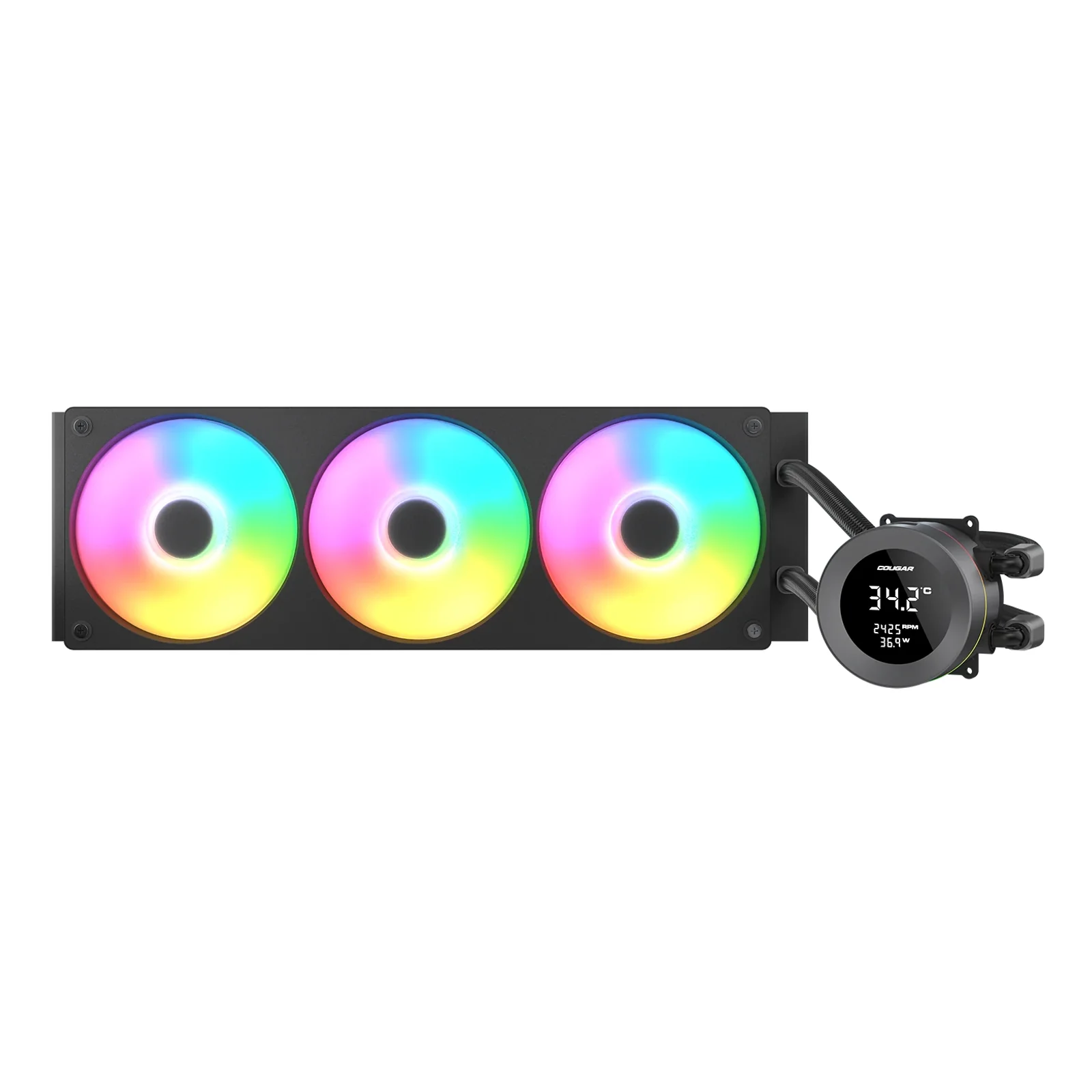 CGR-PSDVARGB-B-360 Processeur Refroidisseur de liquide tout-en-un 12 cm Noir
