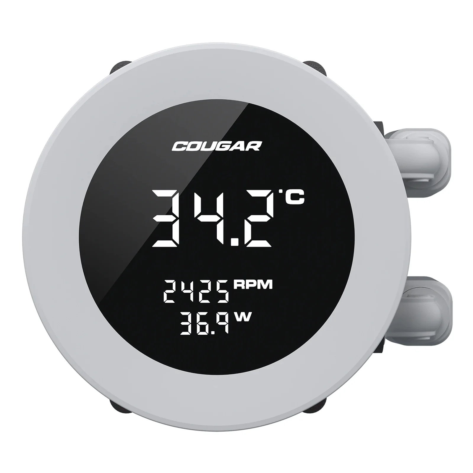 COUGAR CGR-PSDVARGB-W-240 Processeur Refroidisseur de liquide tout-en-un 12 cm Blanc