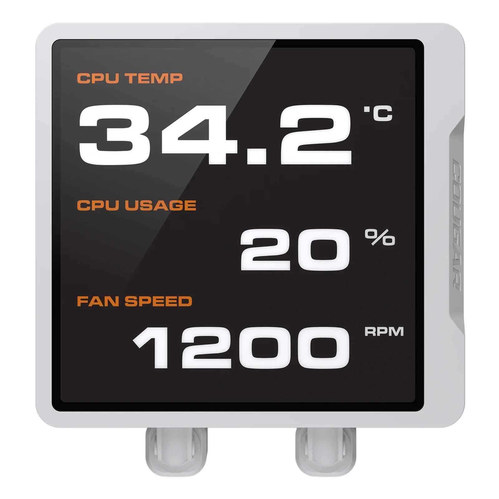 COUGAR CGR-PSDVPRGB-W-360 Processeur Refroidisseur de liquide tout-en-un 12 cm Blanc