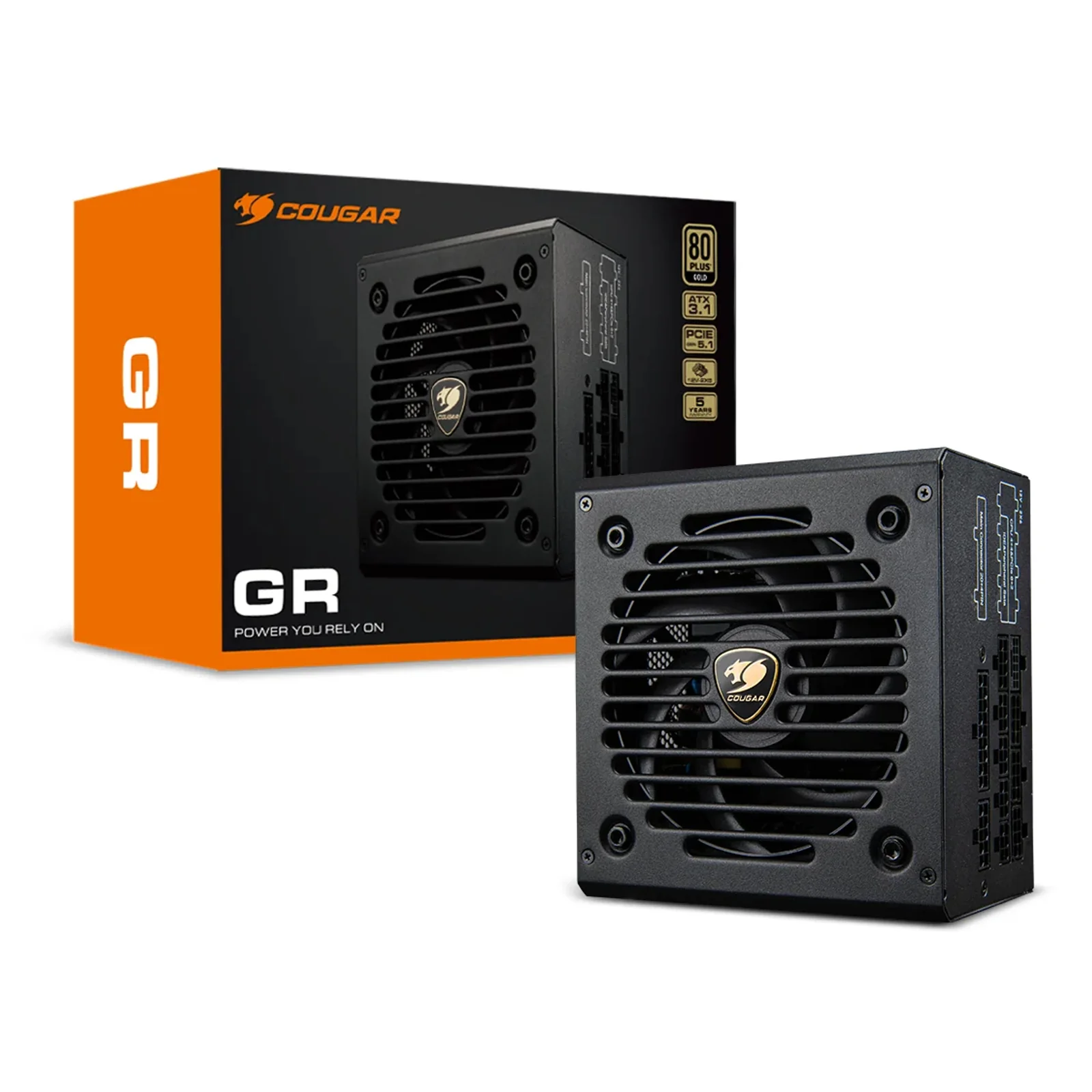 COUGAR CGRGDN-750 unité d'alimentation d'énergie 750 W 20+4 pin ATX ATX Noir