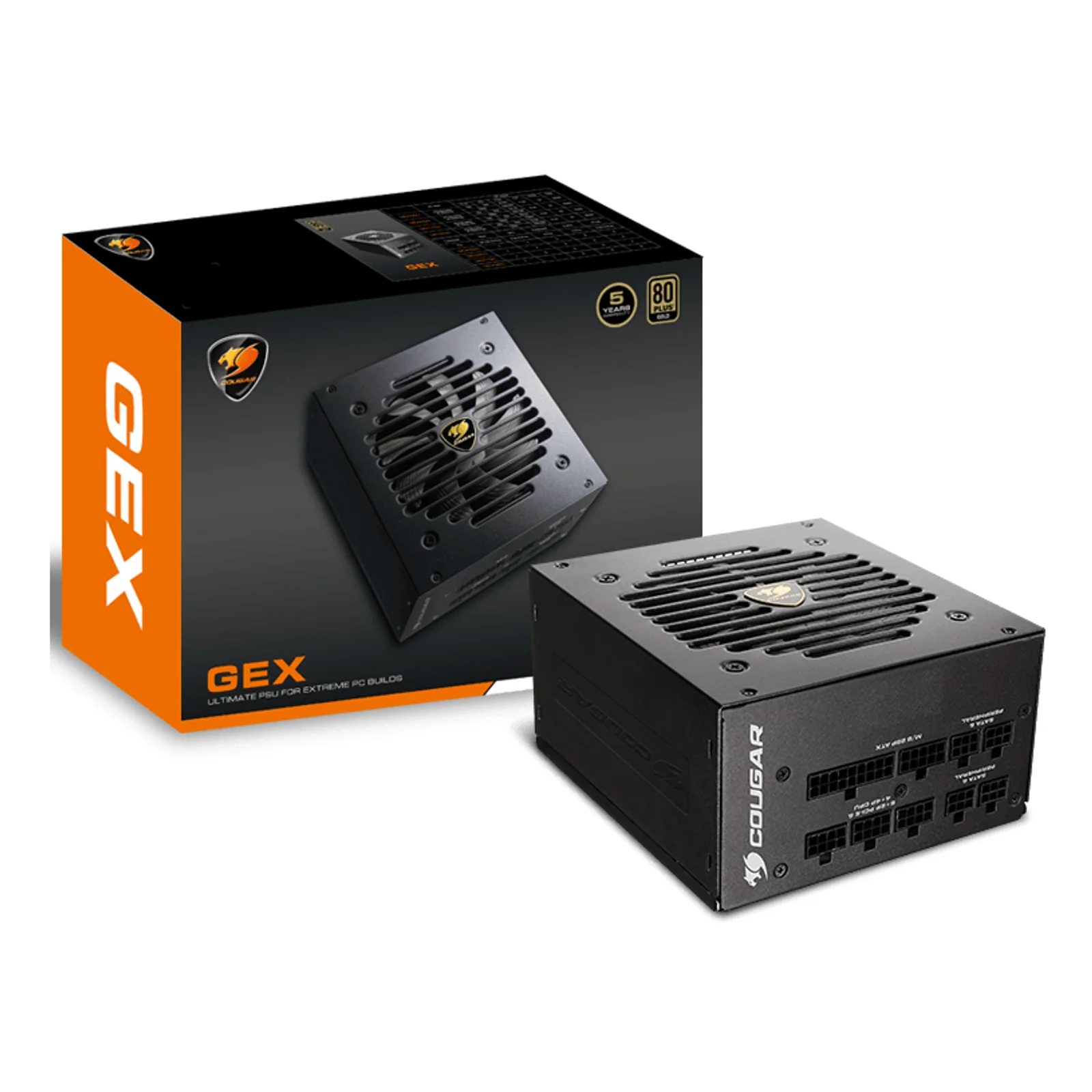 COUGAR CGRGEX-850 unité d'alimentation d'énergie 850 W 20+4 pin ATX ATX Noir