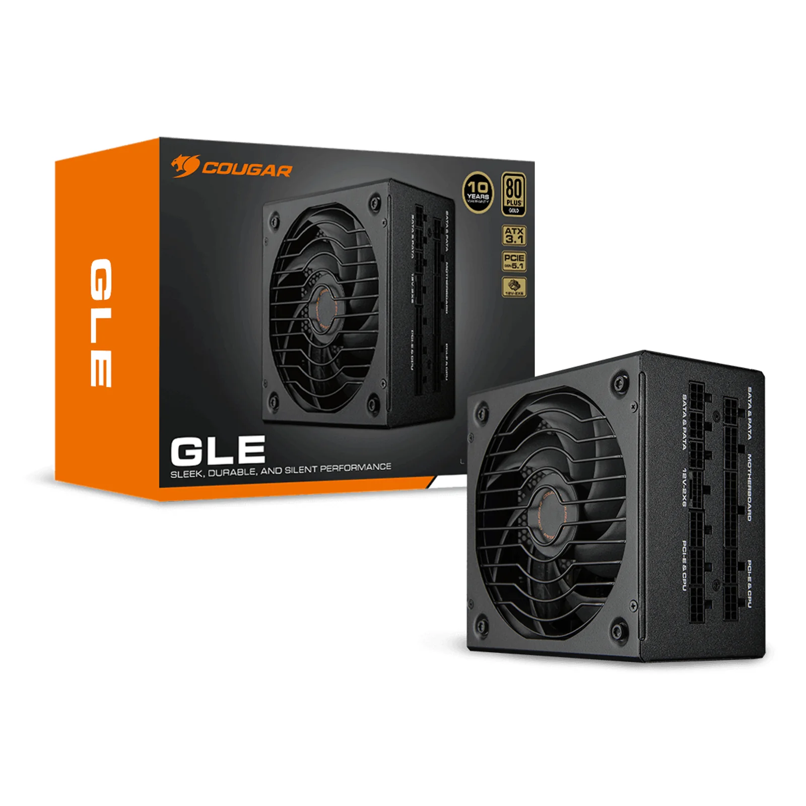 COUGAR CGRGLE-1200 unité d'alimentation d'énergie 1200 W 20+4 pin ATX ATX Noir