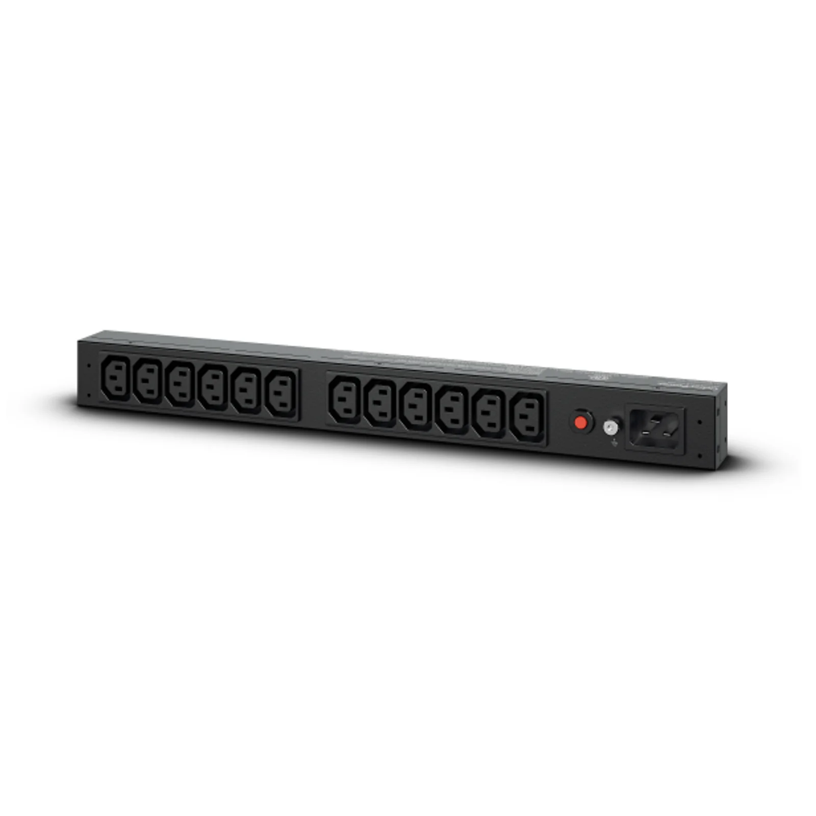 CyberPower PDU20BHVIEC12R unité de distribution d'énergie 12 sortie(s) CA 1U Noir