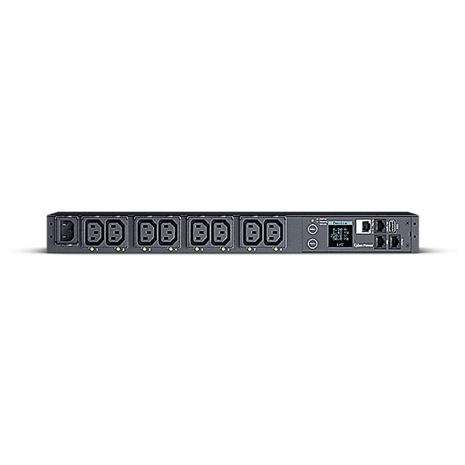 CyberPower PDU41004 unité de distribution d'énergie 8 sortie(s) CA 1U Noir