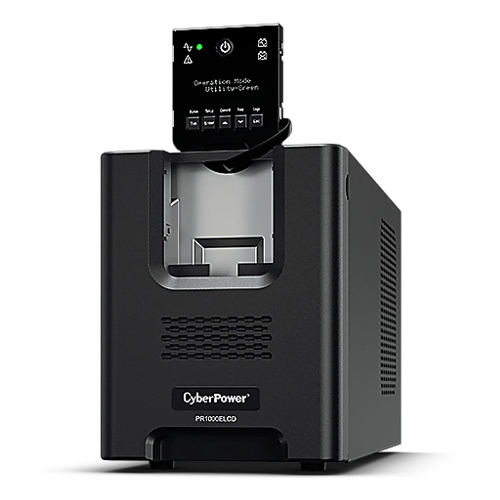 CyberPower PR1000ELCD alimentation d'énergie non interruptible Interactivité de ligne 1 kVA 900 W 8 sortie(s) CA