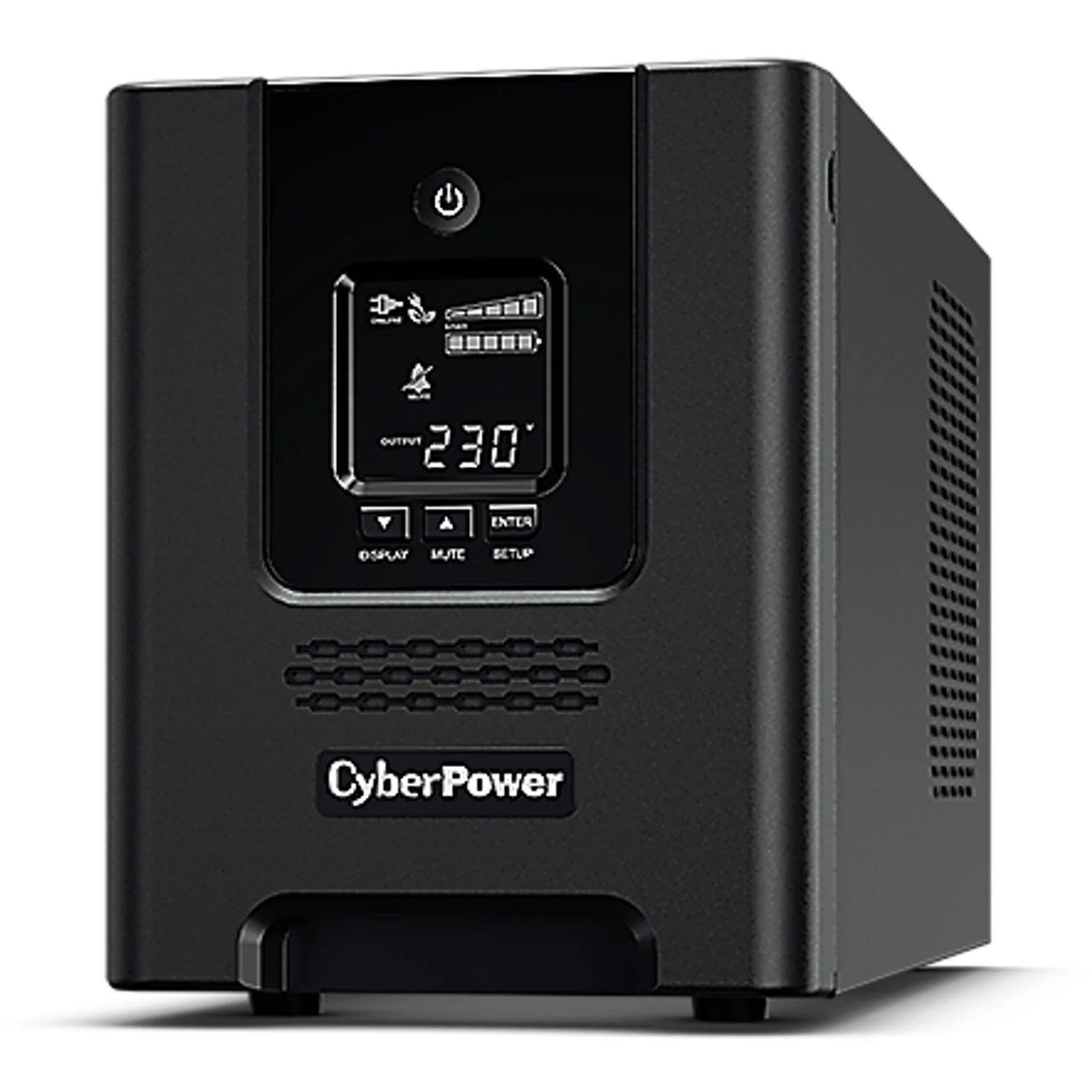 CyberPower PR2200ELCDSXL alimentation d'énergie non interruptible Interactivité de ligne 2,2 kVA 1980 W 9 sortie(s) CA