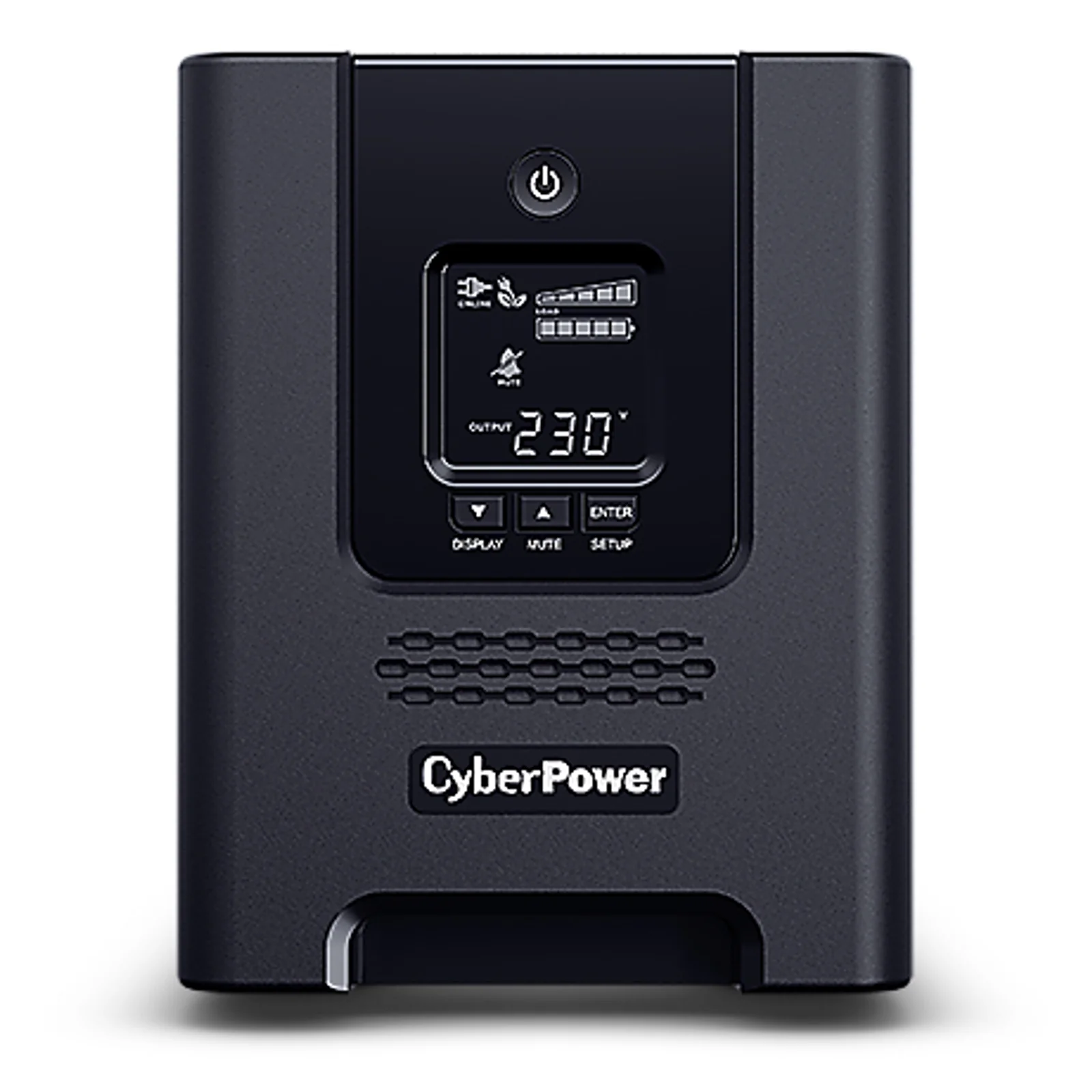 CyberPower PR3000ELCDSXL alimentation d'énergie non interruptible Interactivité de ligne 3 kVA 2700 W 9 sortie(s) CA