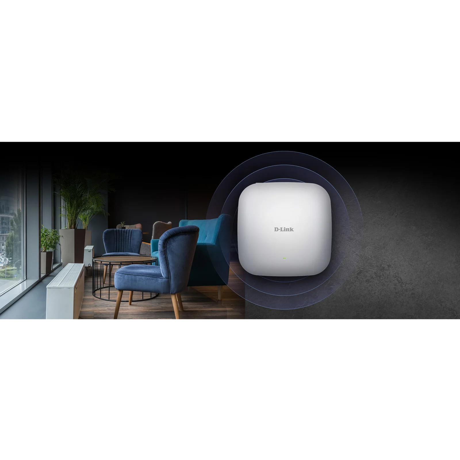 D-Link DAP‑X2810 Point d’accès PoE bibande AX1800 Wi-Fi 6