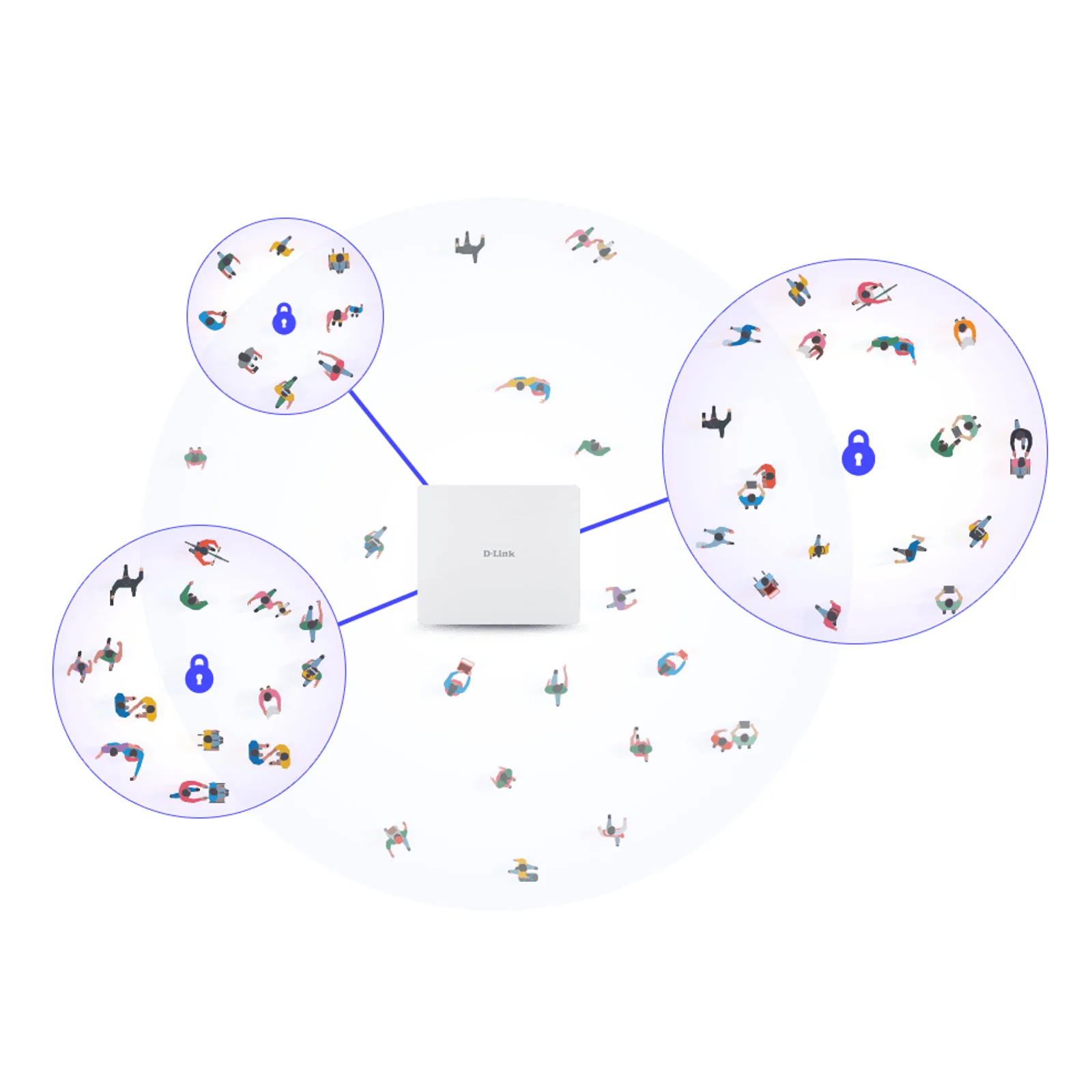 D-Link DAP-X3060OU point d'accès réseaux locaux sans fil 3000 Mbit/s Blanc Connexion Ethernet, supportant l'alimentation via ce port (PoE)