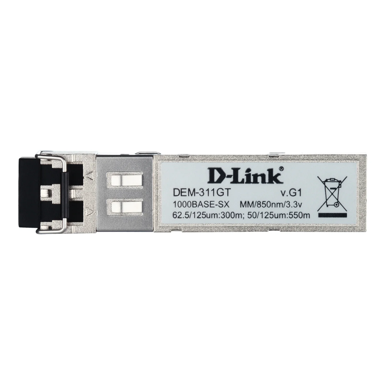 D-Link DEM-311GT module émetteur-récepteur de réseau Fibre optique 1000 Mbit/s SFP 850 nm