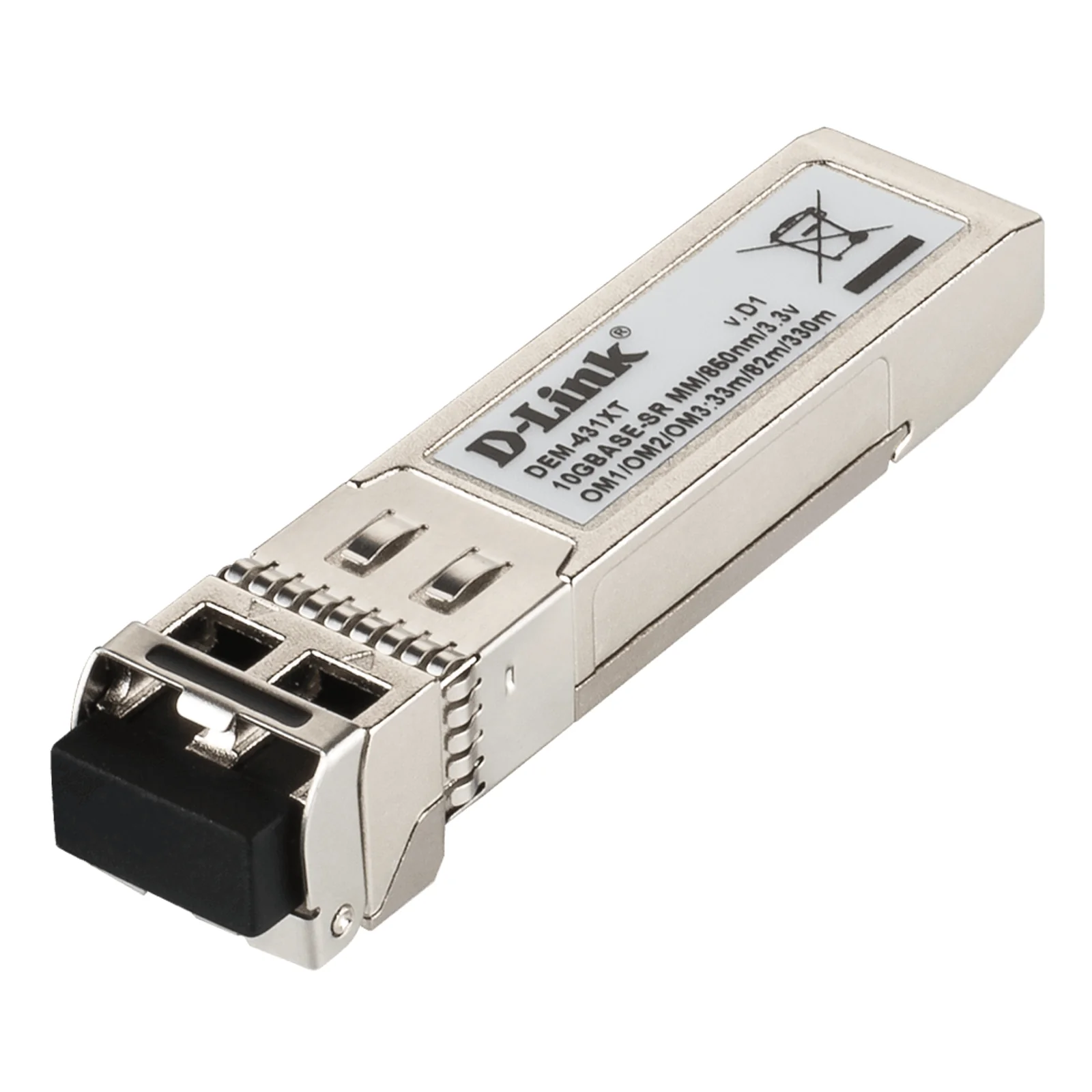 DEM-431XT module émetteur-récepteur de réseau Fibre optique 10000 Mbit/s SFP+
