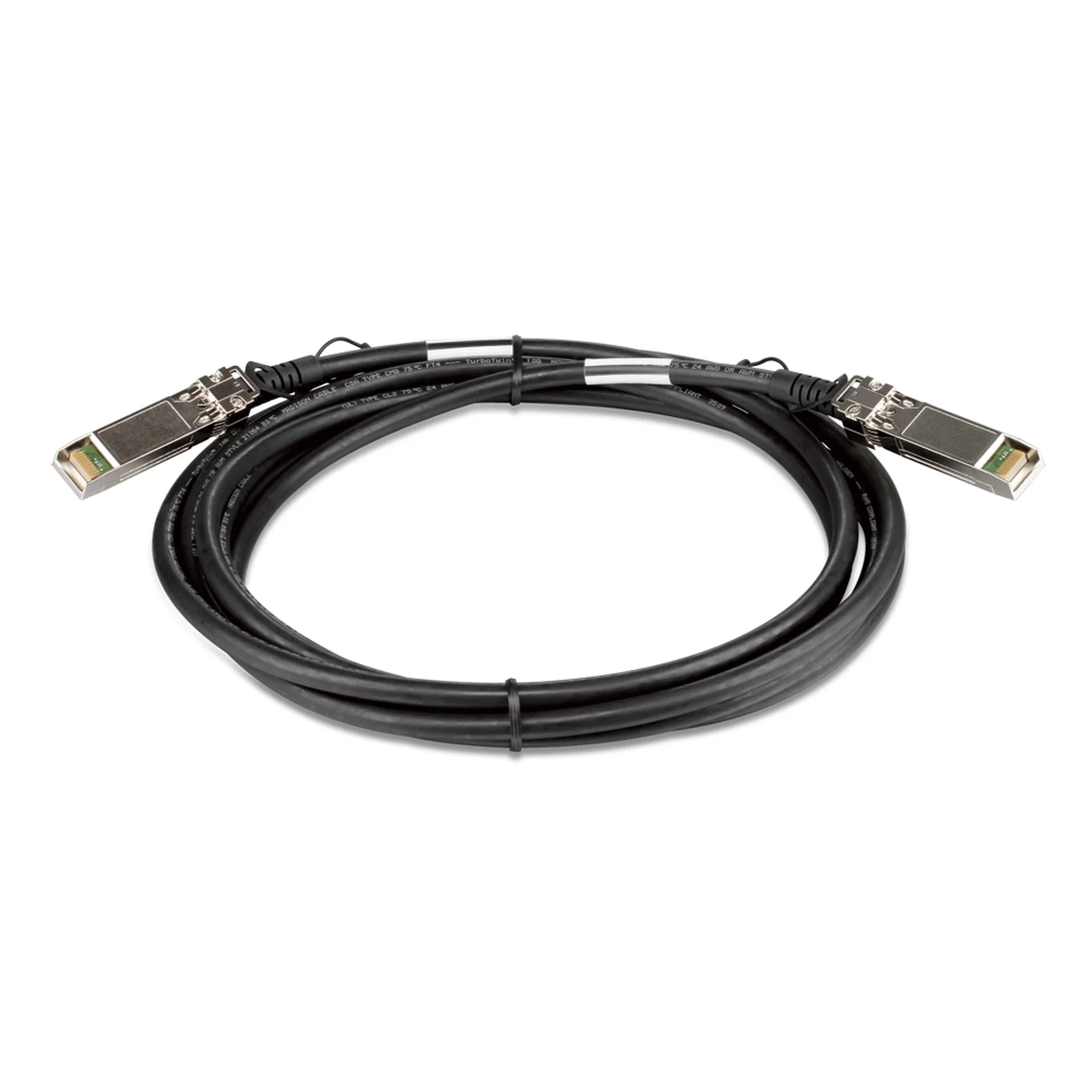 DEM-CB300S câble InfiniBand et à fibres optiques 3 m SFP+ Noir