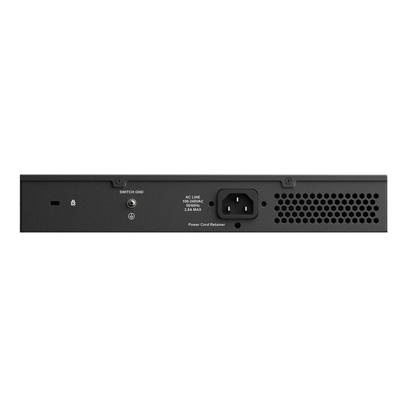 D-Link DGS-1010MP/E commutateur réseau Non-géré L2 Gigabit Ethernet (10/100/1000) Connexion Ethernet, supportant l'alimentation via ce port (PoE) 1U Noir