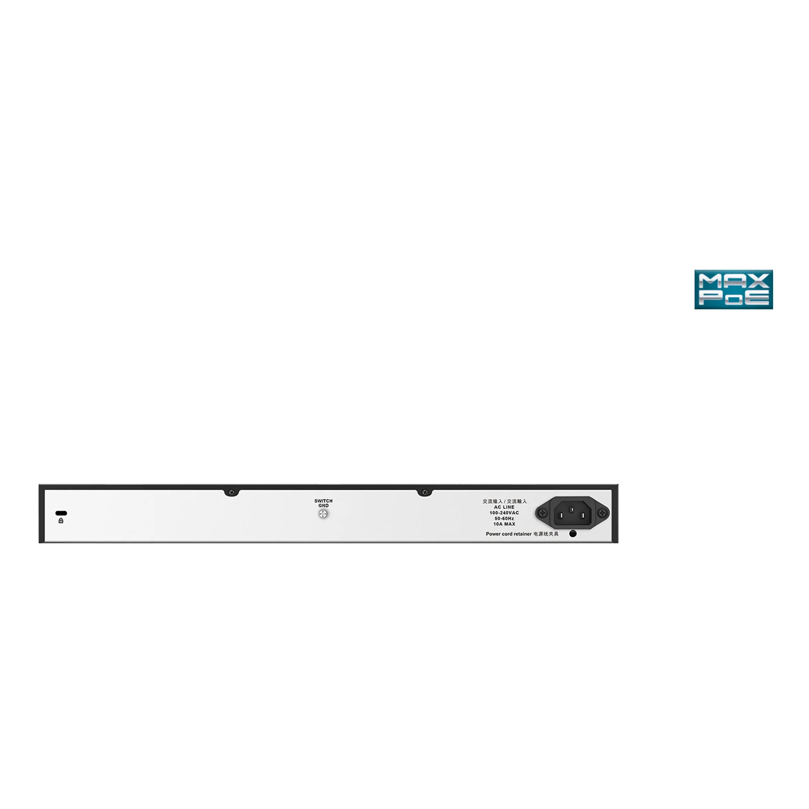 D-Link DGS-1026MP commutateur réseau Non-géré Gigabit Ethernet (10/100/1000) Connexion Ethernet, supportant l'alimentation via ce port (PoE) Noir, Gris