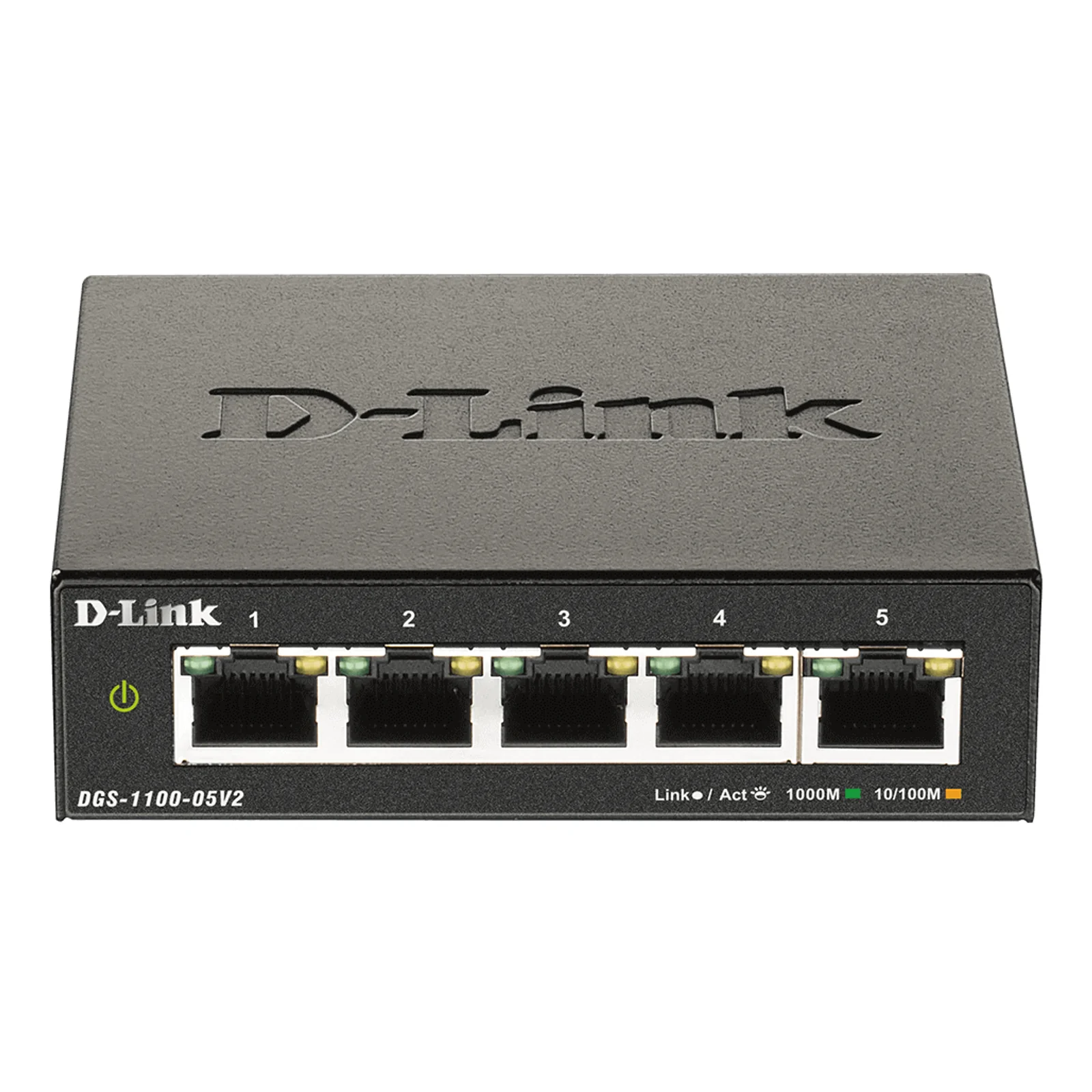 DGS-1100-05V2/E commutateur réseau Géré L2 Gigabit Ethernet (10/100/1000) Noir