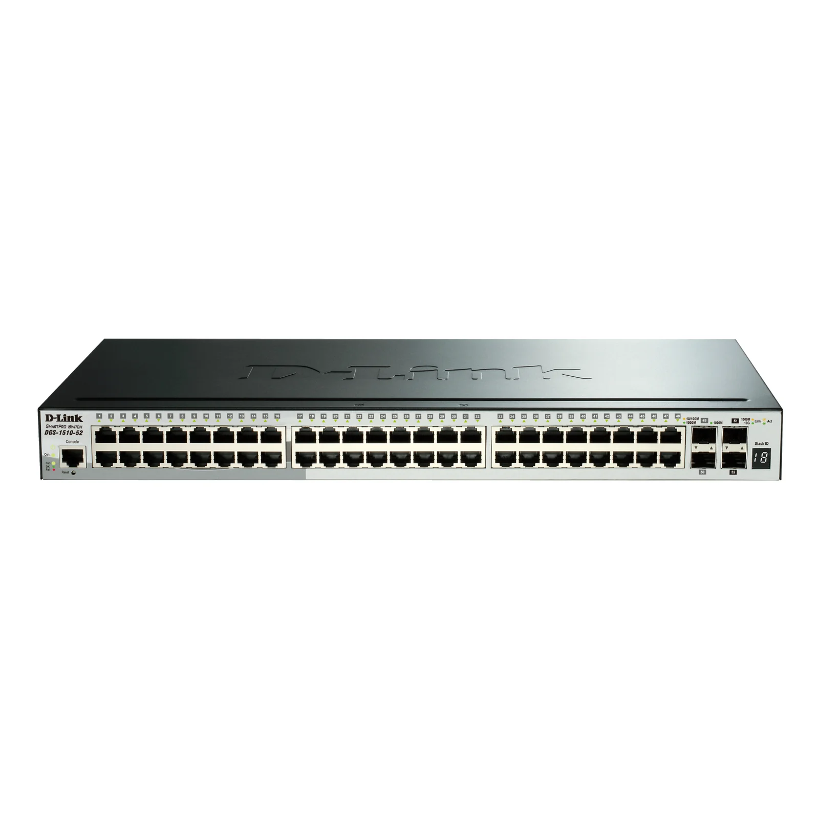 D-Link DGS-1510-20/E commutateur réseau Géré L2/L3 Gigabit Ethernet (10/100/1000) 1U Gris