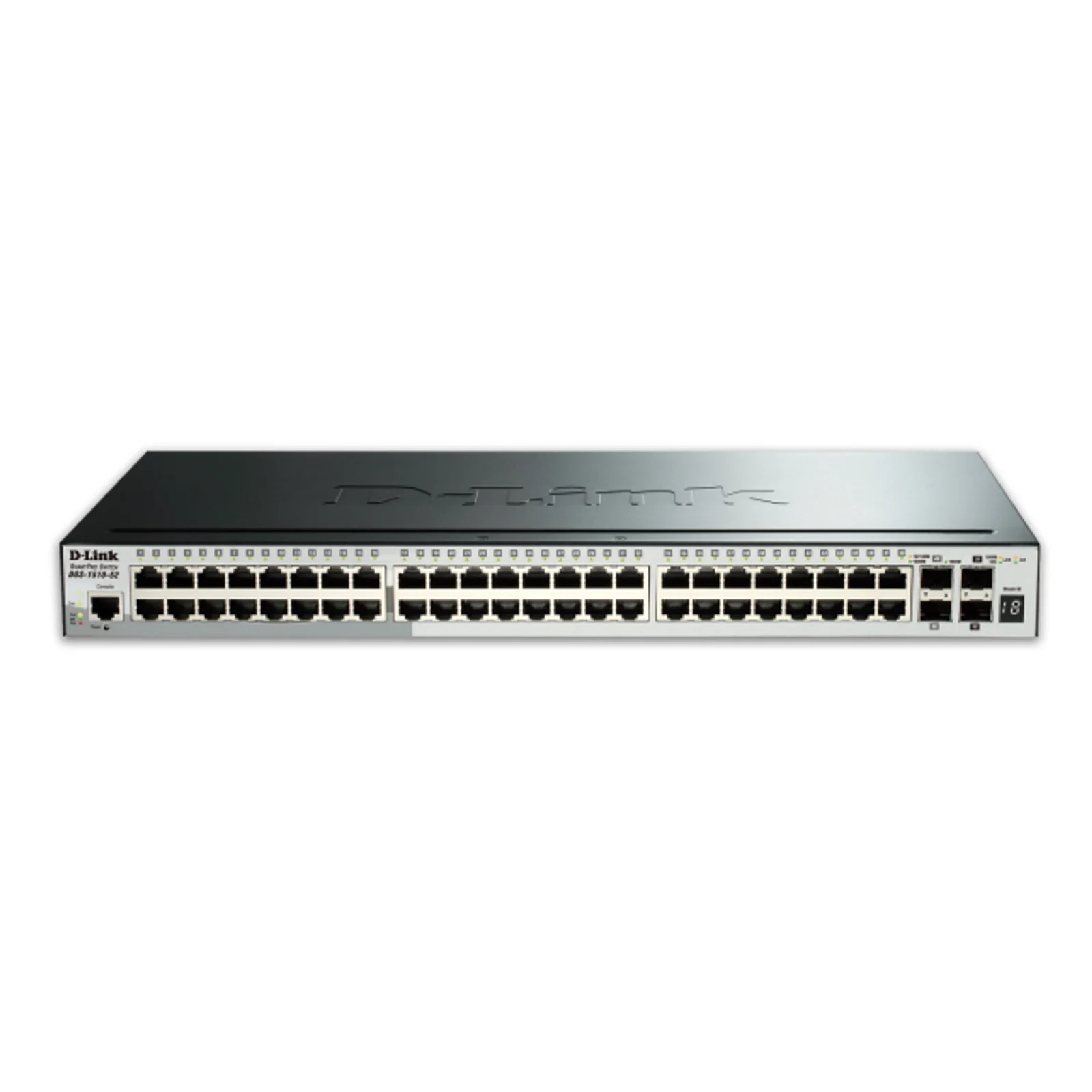 DGS-1510-52X commutateur réseau Géré L3 Gigabit Ethernet (10/100/1000) 1U Noir