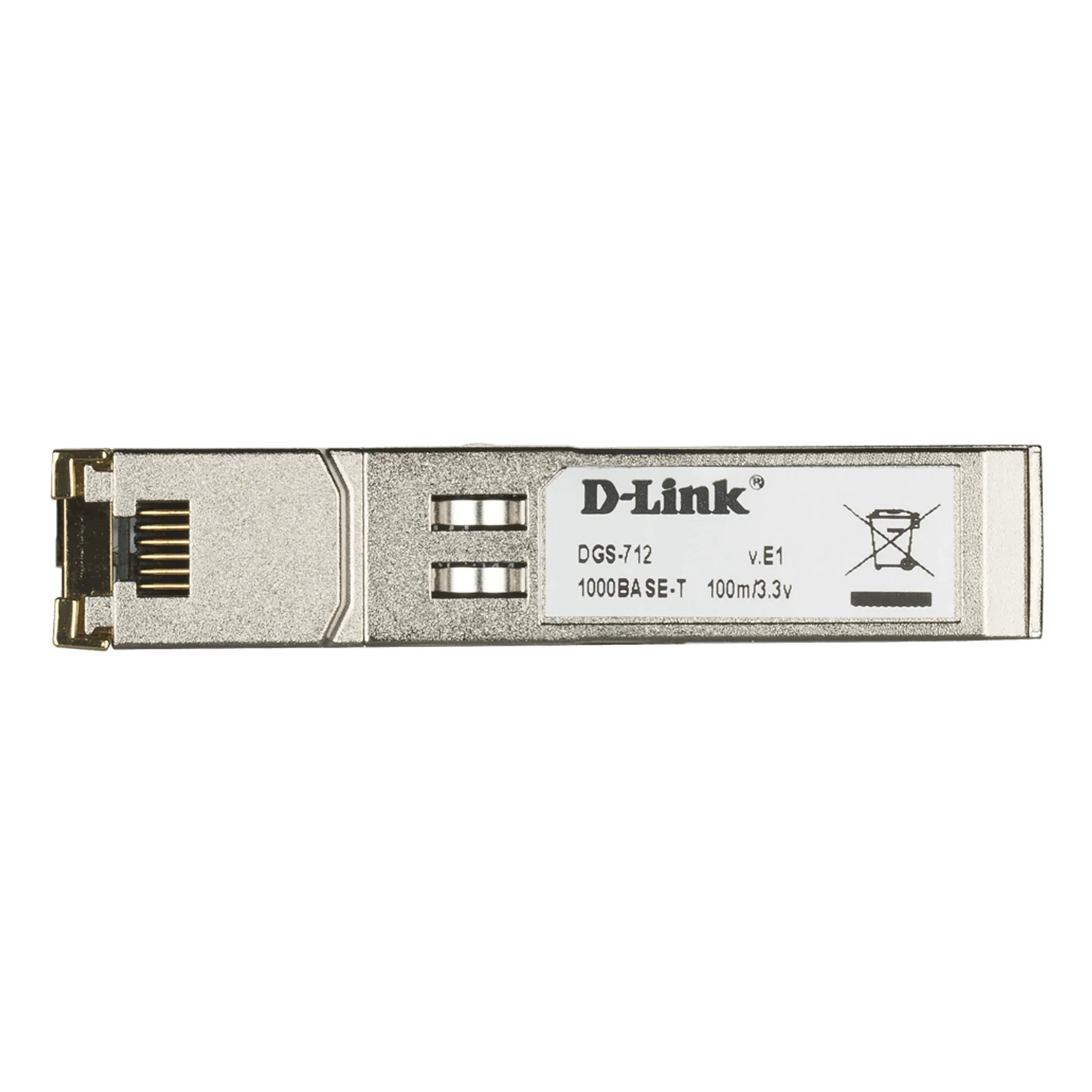 D-Link DGS-712 module émetteur-récepteur de réseau Cuivre 1000 Mbit/s SFP