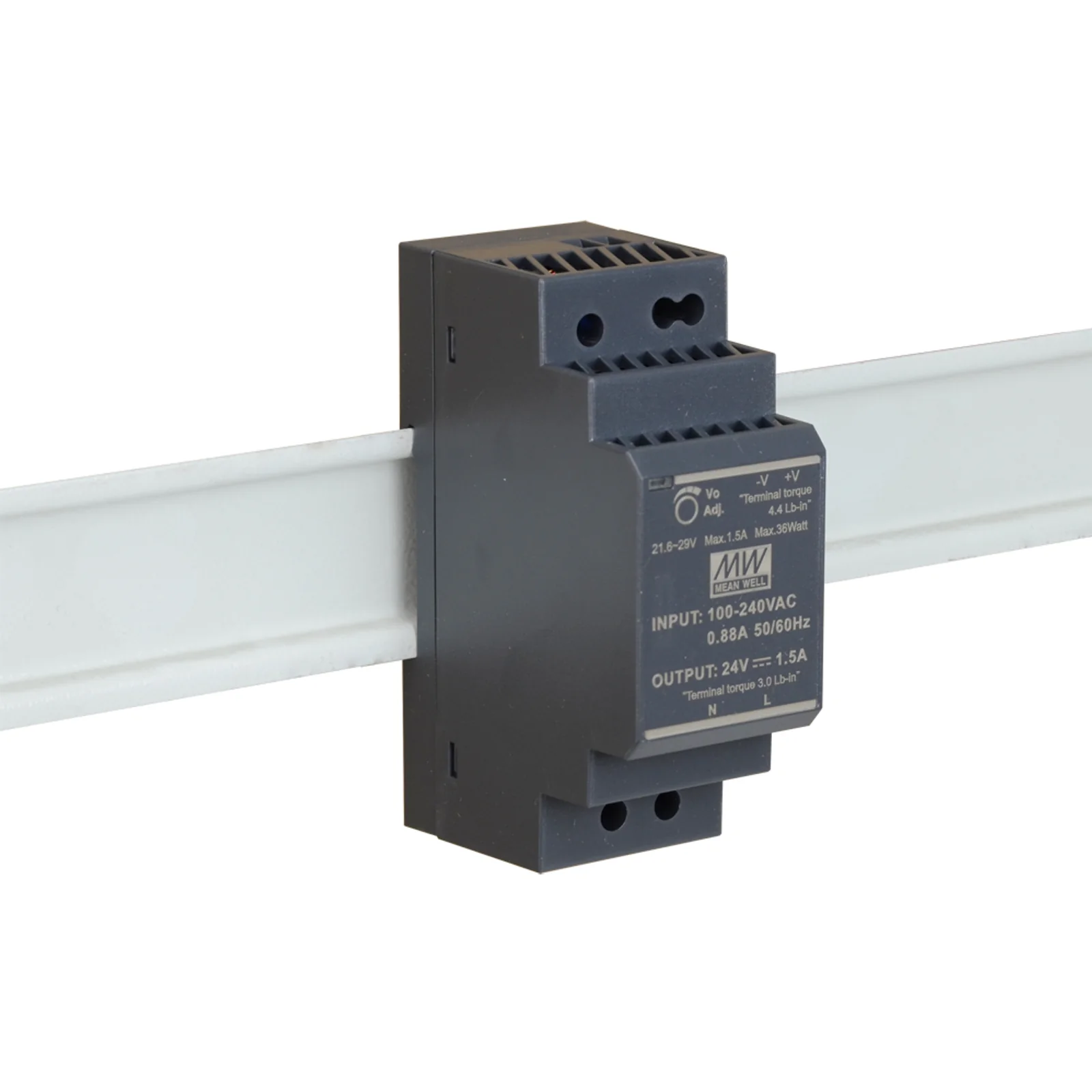 DIS-H30-24 unité d'alimentation d'énergie 30 W Noir
