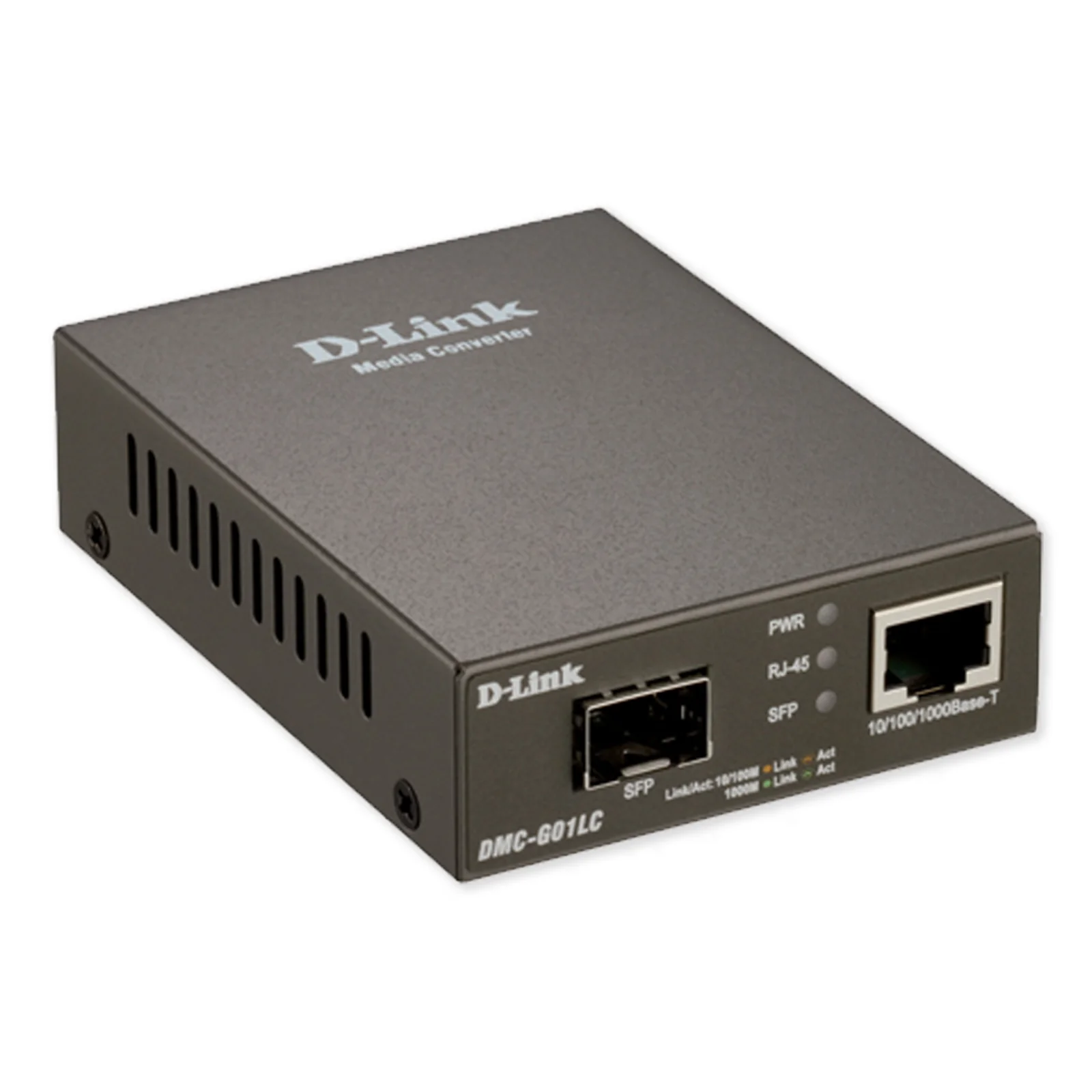 DMC-G01LC/E convertisseur de support réseau 1000 Mbit/s Gris