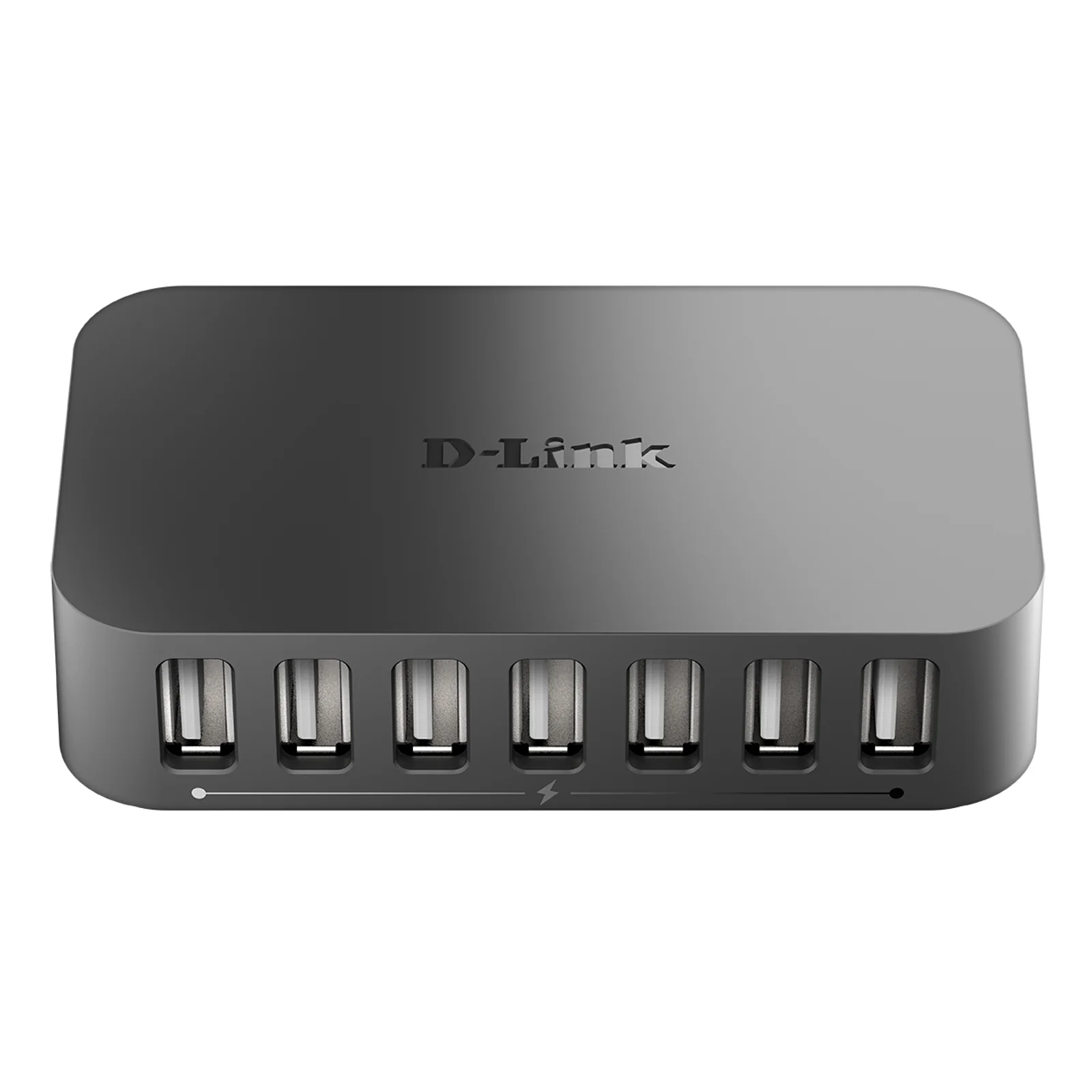 DUB-H7 USB 2.0 Type-B 480 Mbit/s Noir
