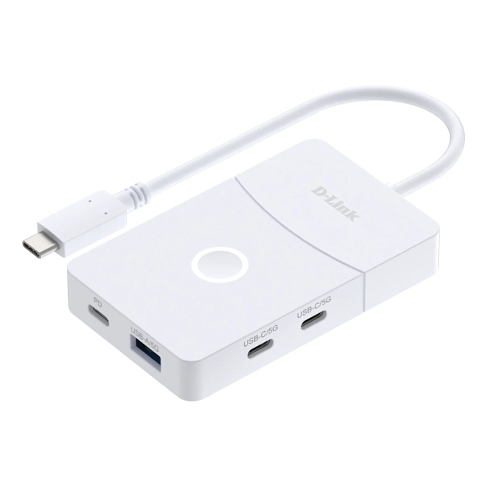 D-Link DUP-501 hub & concentrateur USB 3.2 Gen 1 (3.1 Gen 1) Type-C 5000 Mbit/s Blanc