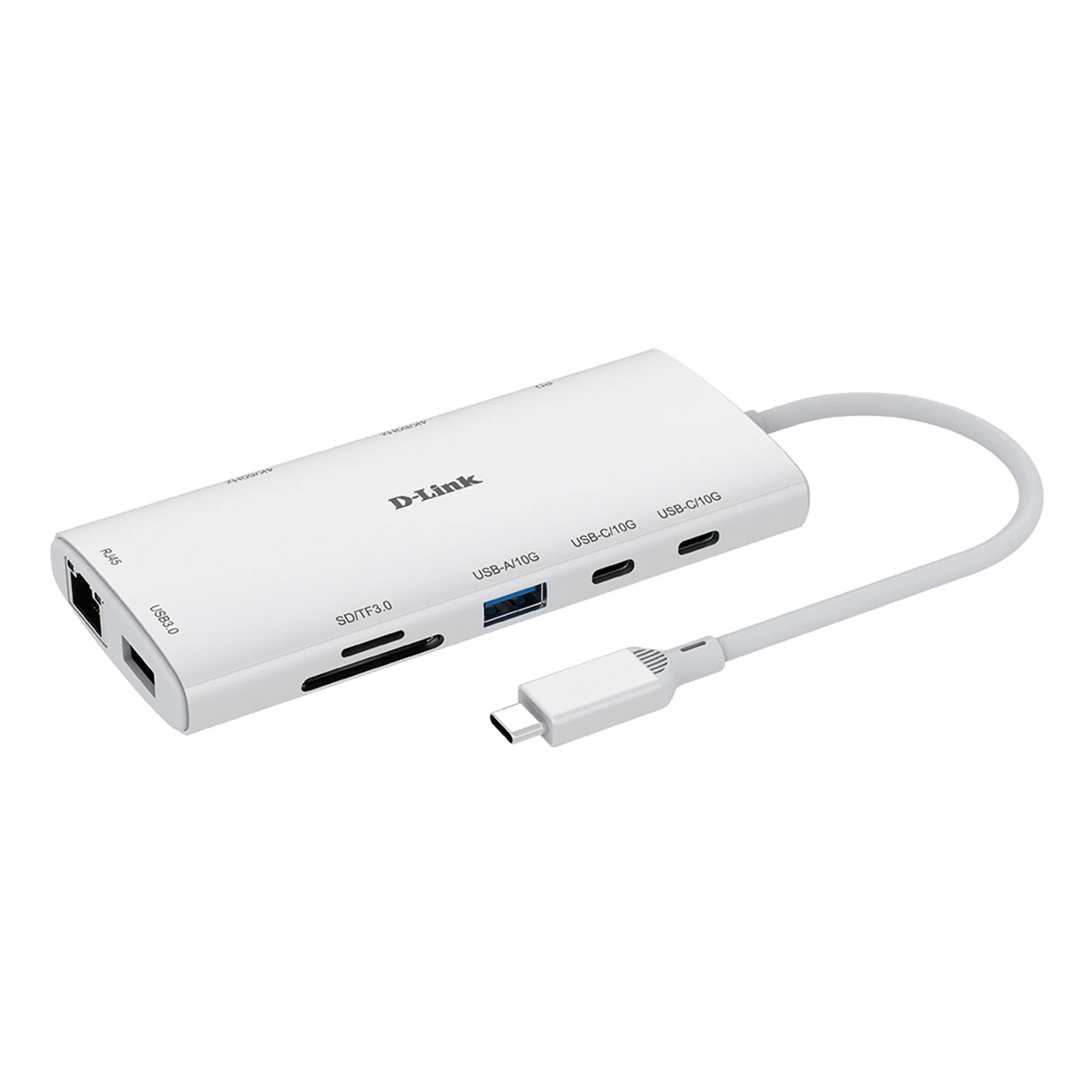 D-Link DUP-A01 hub & concentrateur USB 3.2 Gen 1 (3.1 Gen 1) Type-C 10000 Mbit/s Blanc