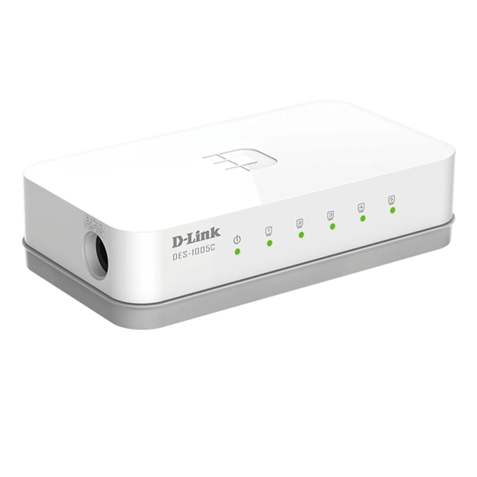 D-Link ES-1005C/E Non-géré Fast Ethernet (10/100) Bureau Blanc