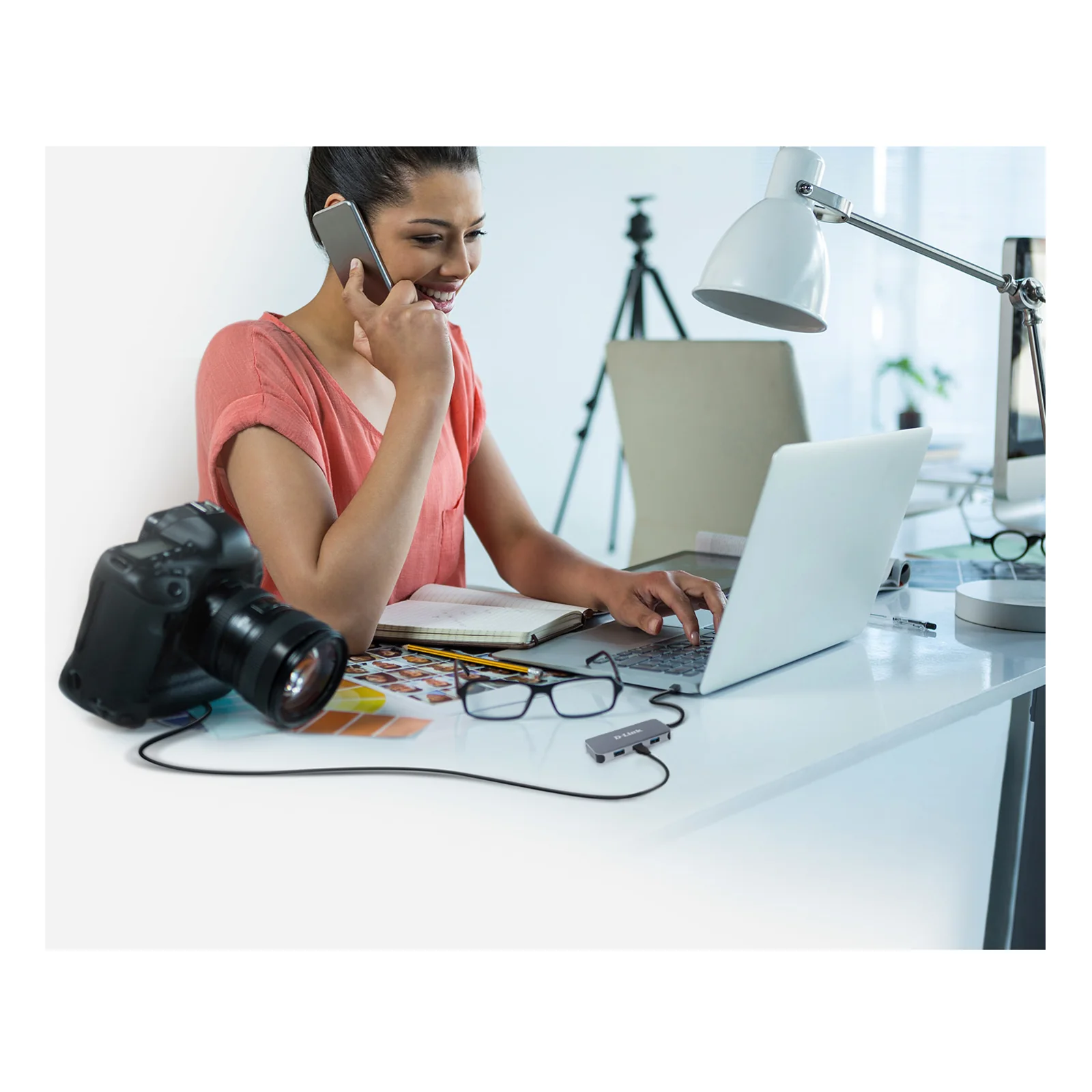 D-Link Hub USB-C 6-en-1 avec HDMI/Gigabit Ethernet/alimentation DUB-2335