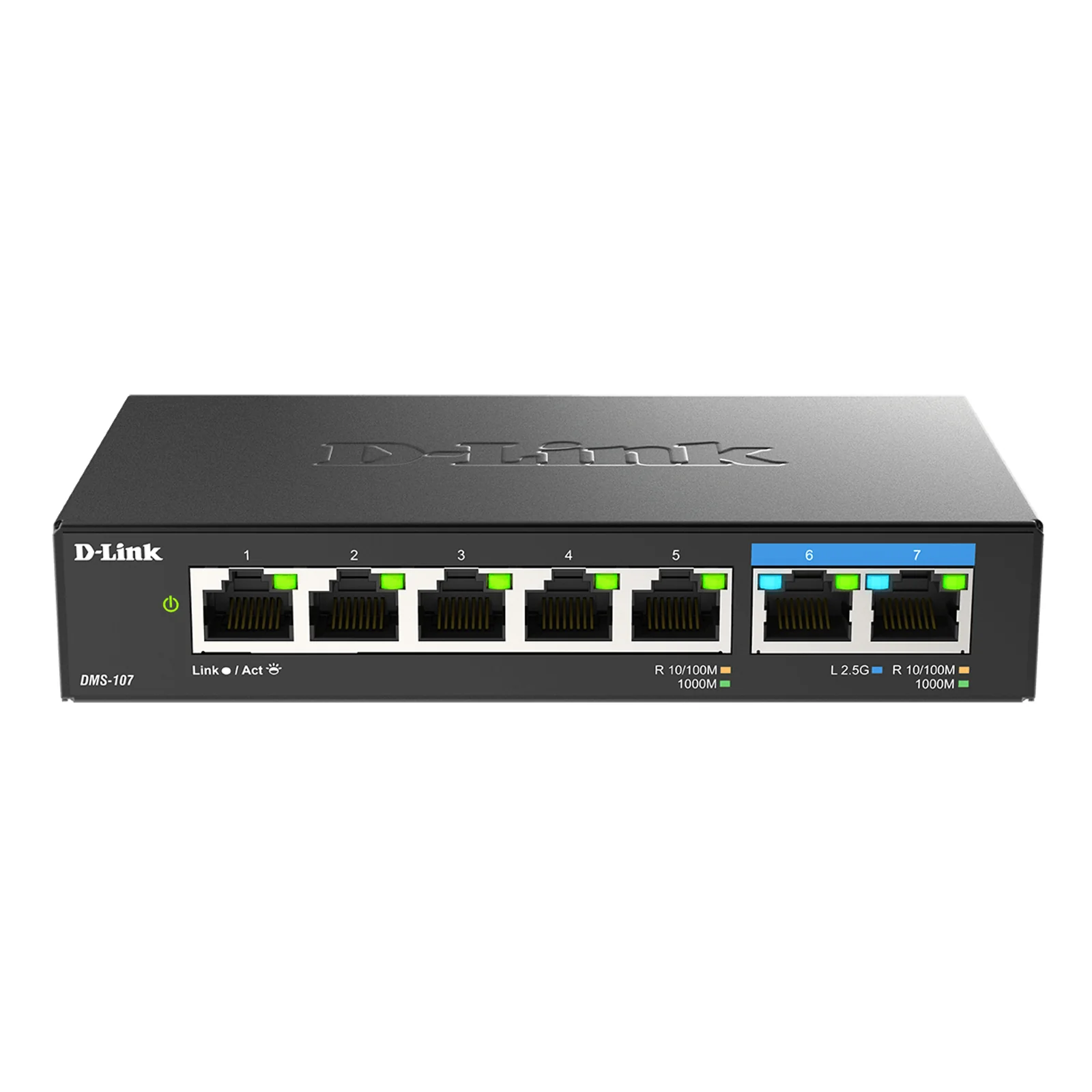Switch non administrable 7 ports multi-Gigabit