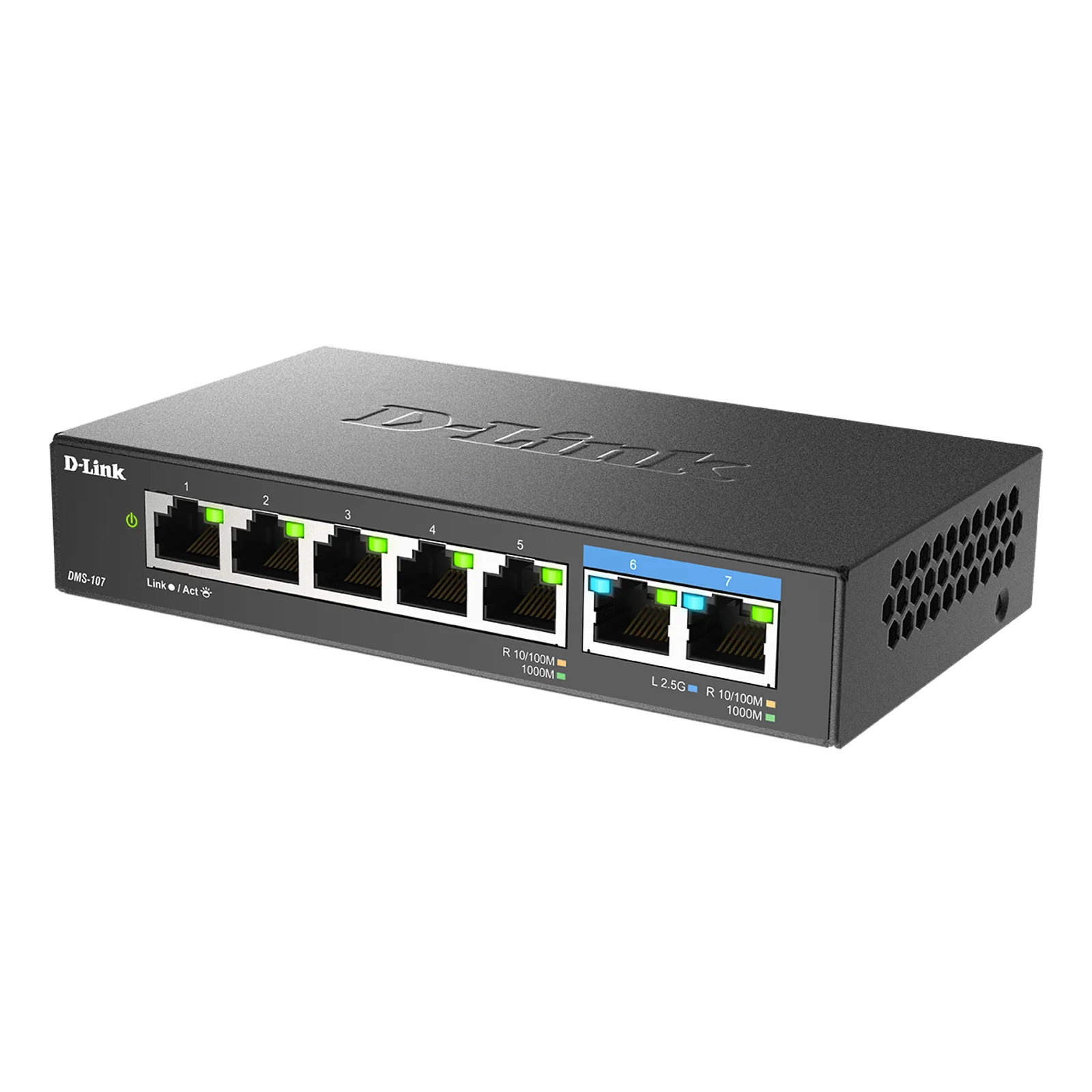 D-Link Switch non administrable 7 ports multi-Gigabit