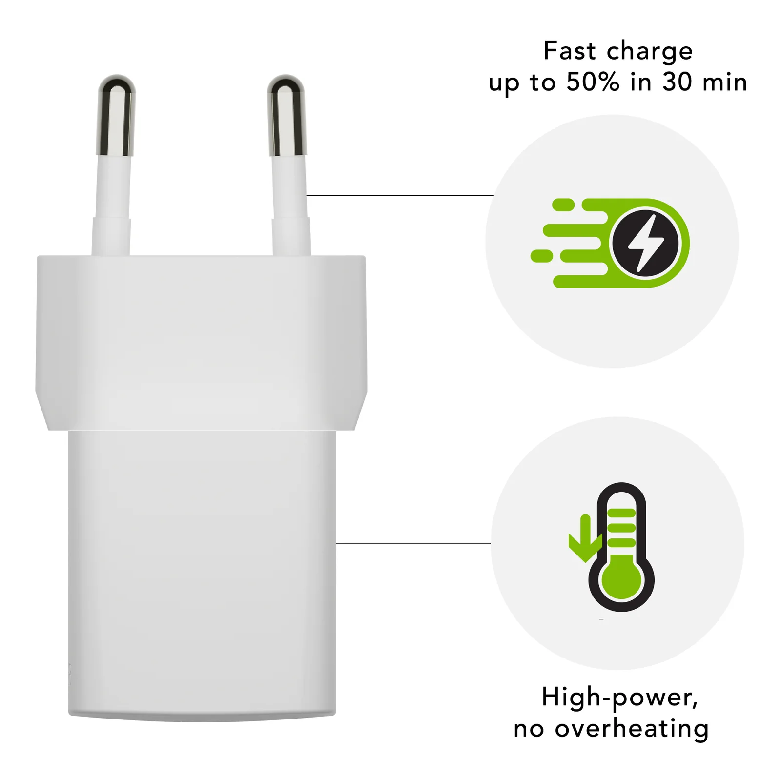 dbramante1928 CH20EUWH7093 chargeur d'appareils mobiles Universel Blanc Secteur Intérieure