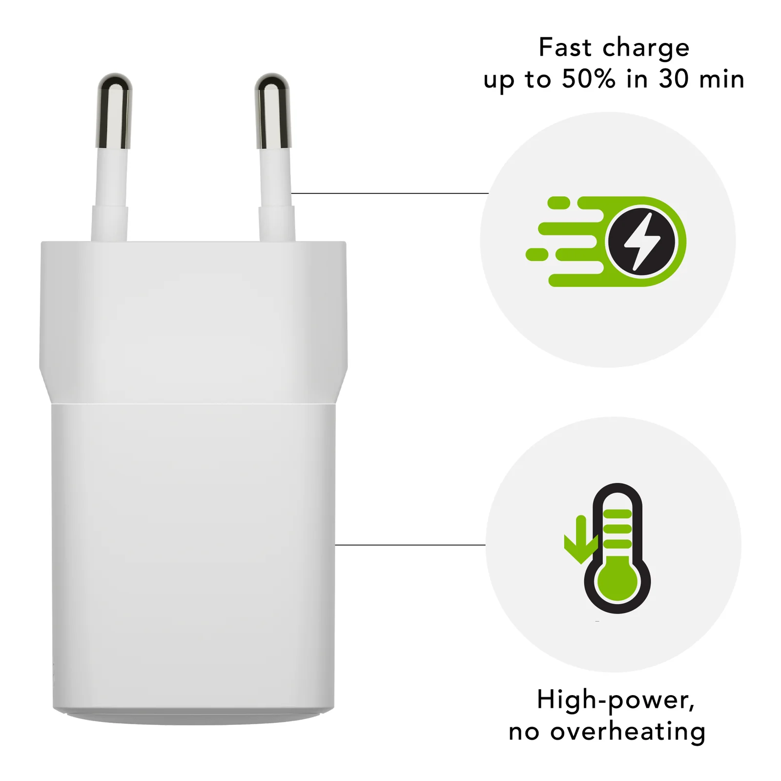 dbramante1928 CH30EUWH7097 chargeur d'appareils mobiles Universel Blanc Secteur Intérieure