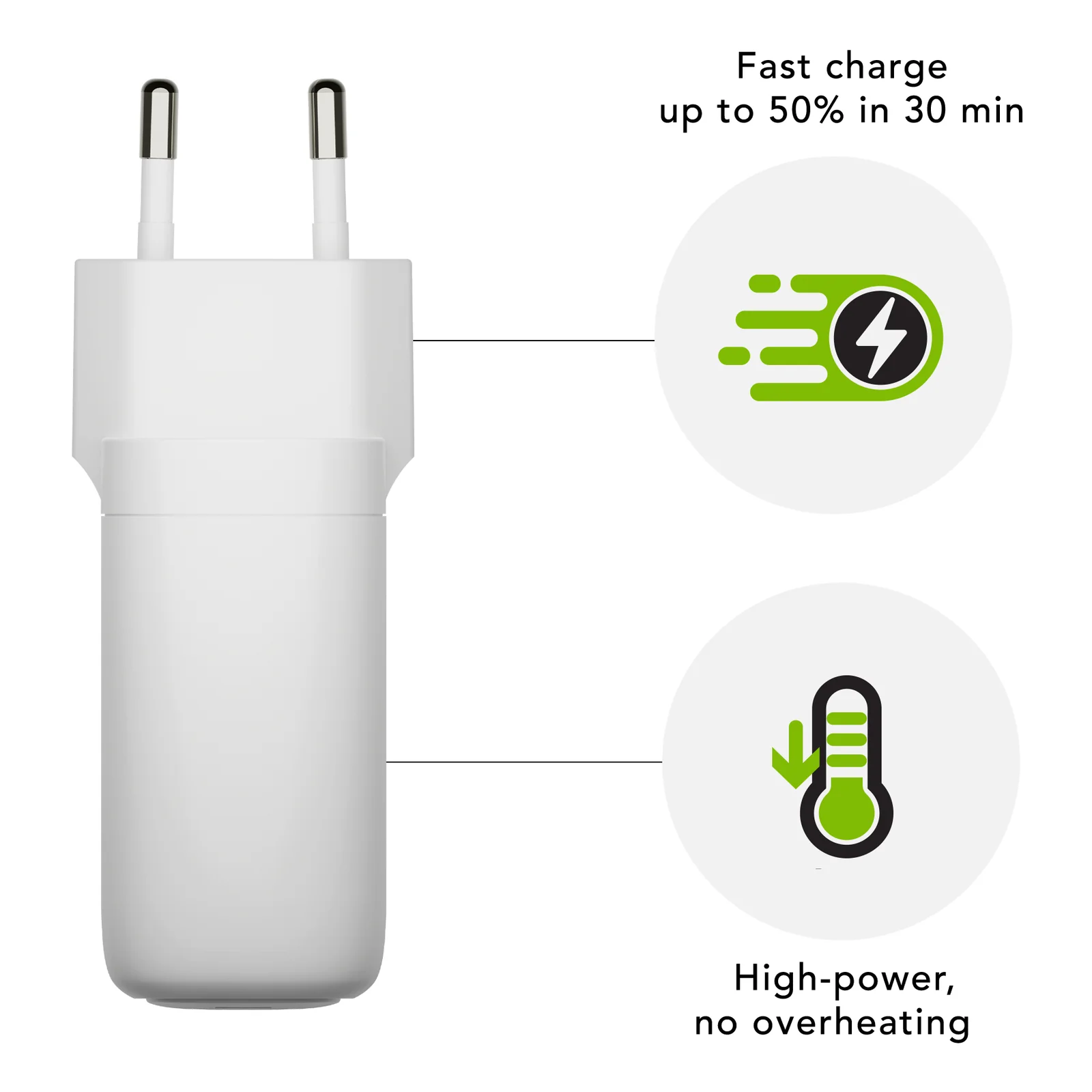 dbramante1928 CI65EUWH7099 chargeur d'appareils mobiles Universel Blanc Secteur Intérieure