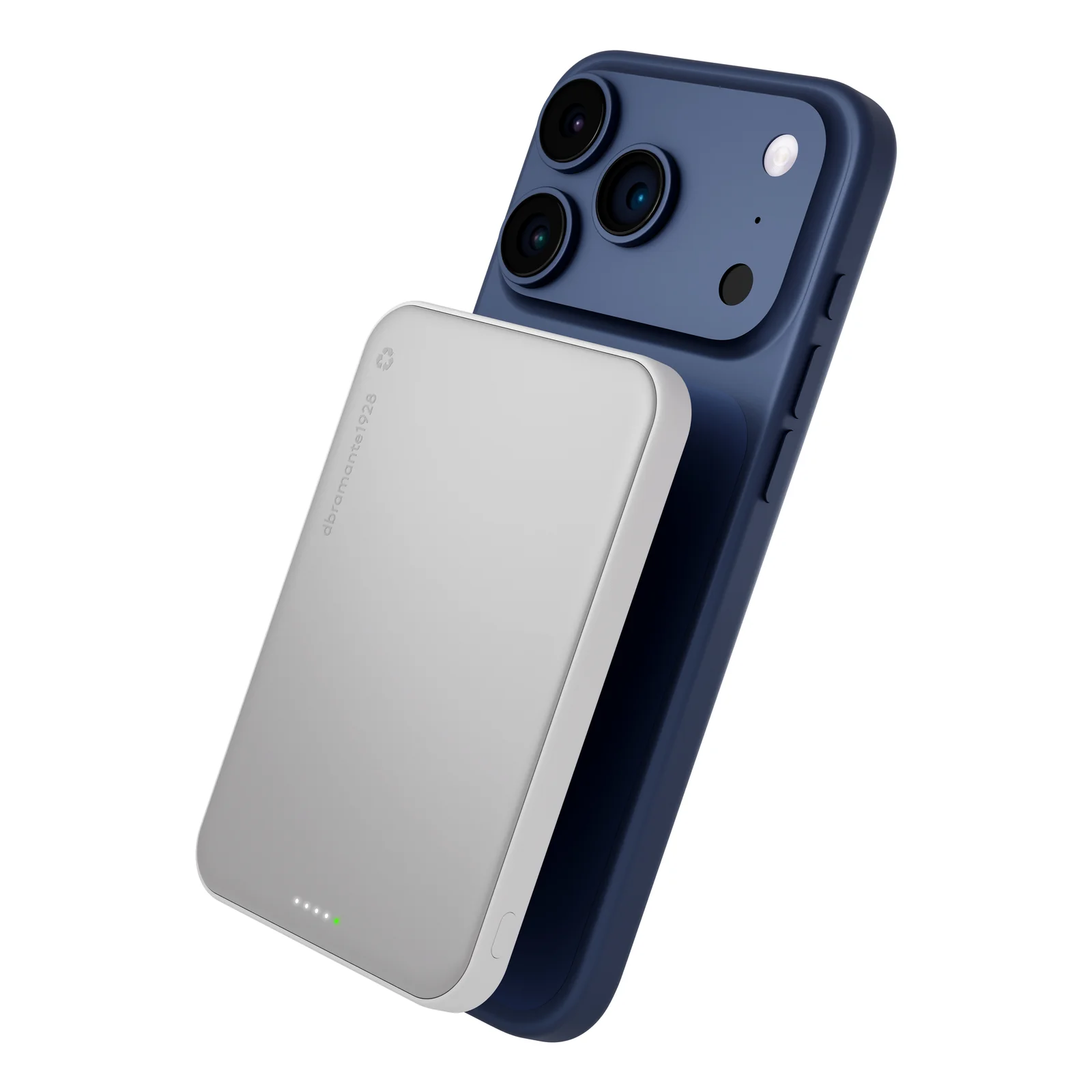 dbramante1928 CP05ACWH7273 banque d'alimentation électrique 5000 mAh Recharge sans fil Aluminium