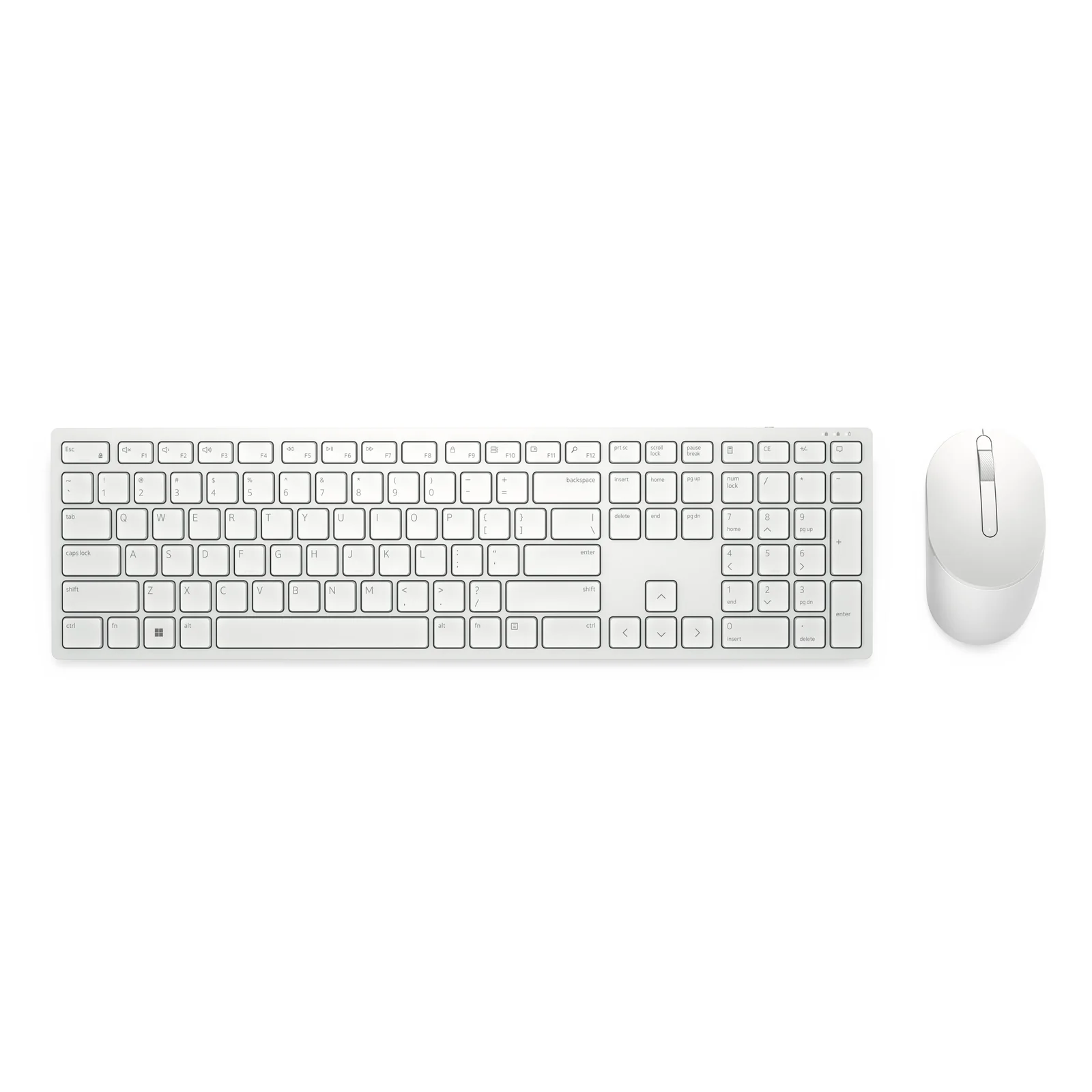 DELL Clavier et souris Pro - KM5221W - allemand (QWERTZ) - blanc
