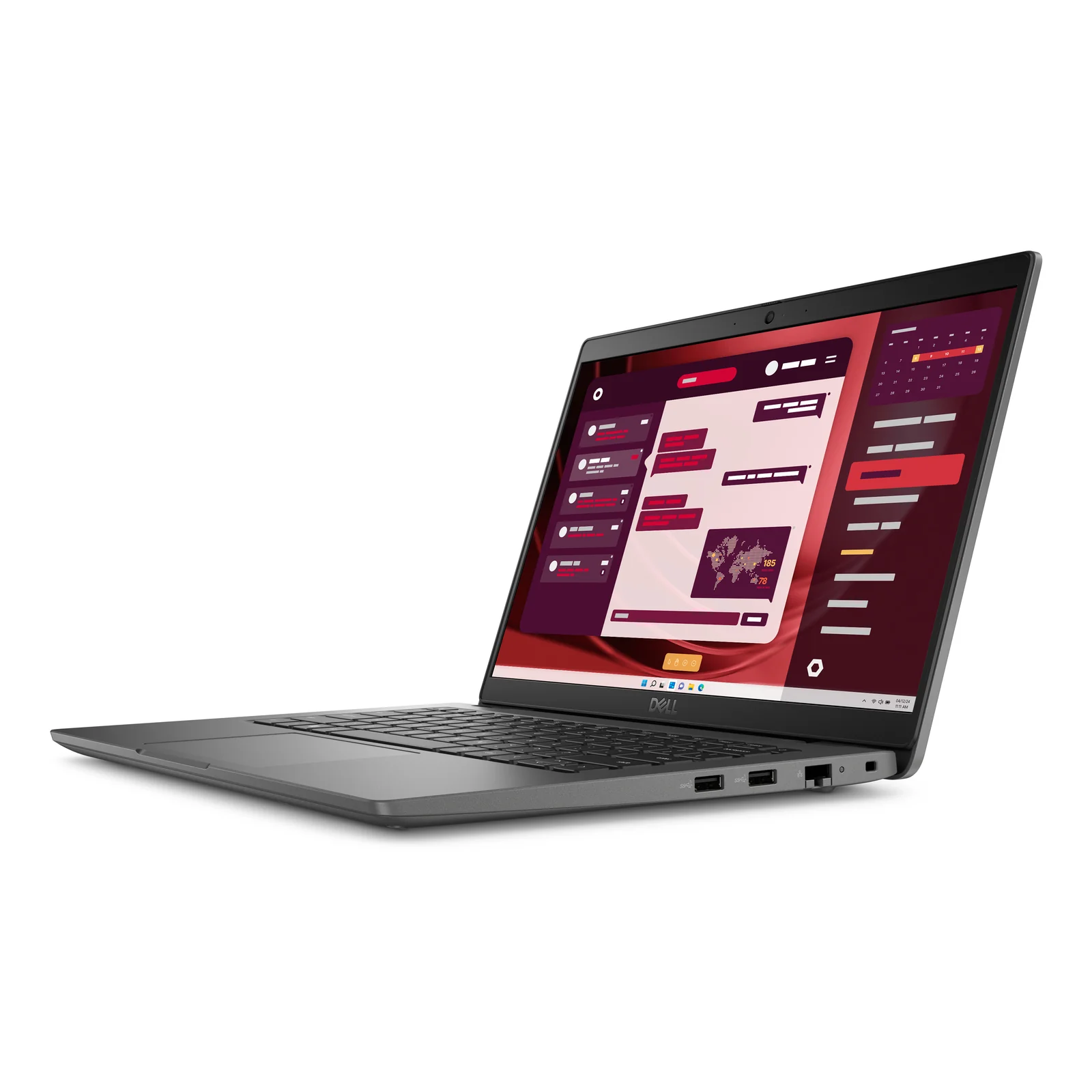 DELL Latitude 3450 Intel® Core™ i5 i5-1345U Ordinateur portable 35,6 cm (14") Full HD 16 Go DDR5-SDRAM 512 Go SSD Wi-Fi 6E (802.11ax) Windows 11 Pro Allemand Gris