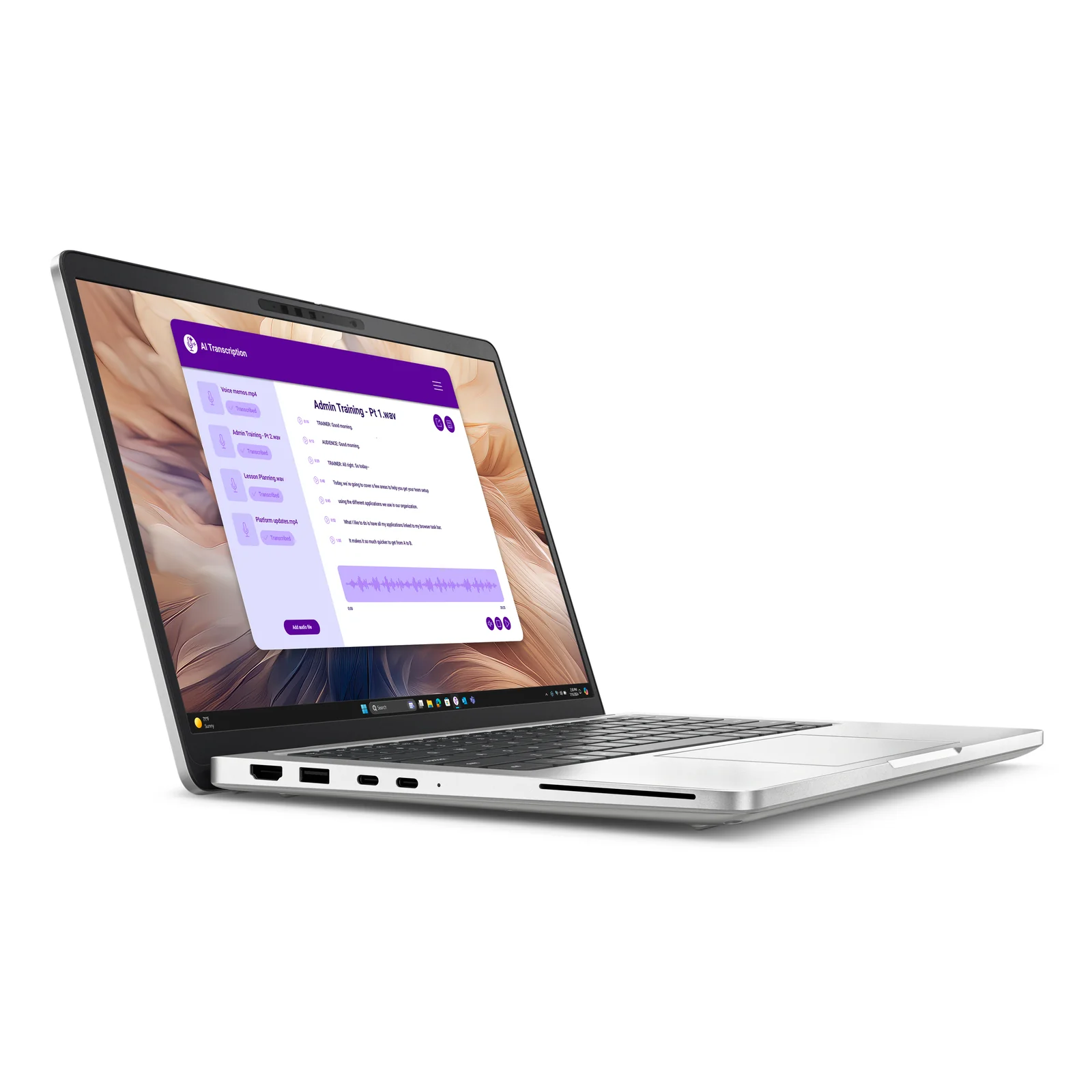 DELL Pro 13 Plus PB13250 Intel Core Ultra 5 235U Ordinateur portable 33,8 cm (13.3") Écran tactile Full HD+ 16 Go DDR5-SDRAM 512 Go SSD Wi-Fi 6E (802.11ax) Windows 11 Pro Français Aluminium