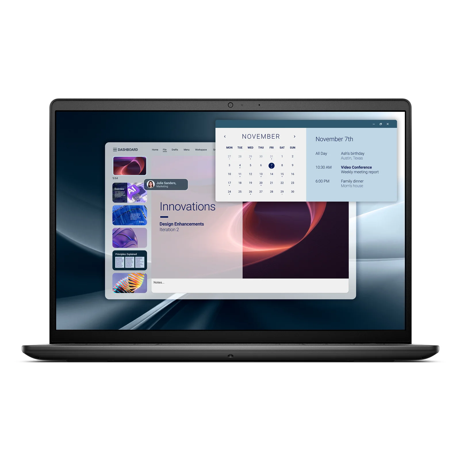 DELL Pro 14 Essential PV14255 AMD Ryzen™ 5 220 Ordinateur portable 35,6 cm (14") Full HD+ 16 Go DDR5-SDRAM 512 Go SSD Wi-Fi 6 (802.11ax) Windows 11 Pro Français Noir