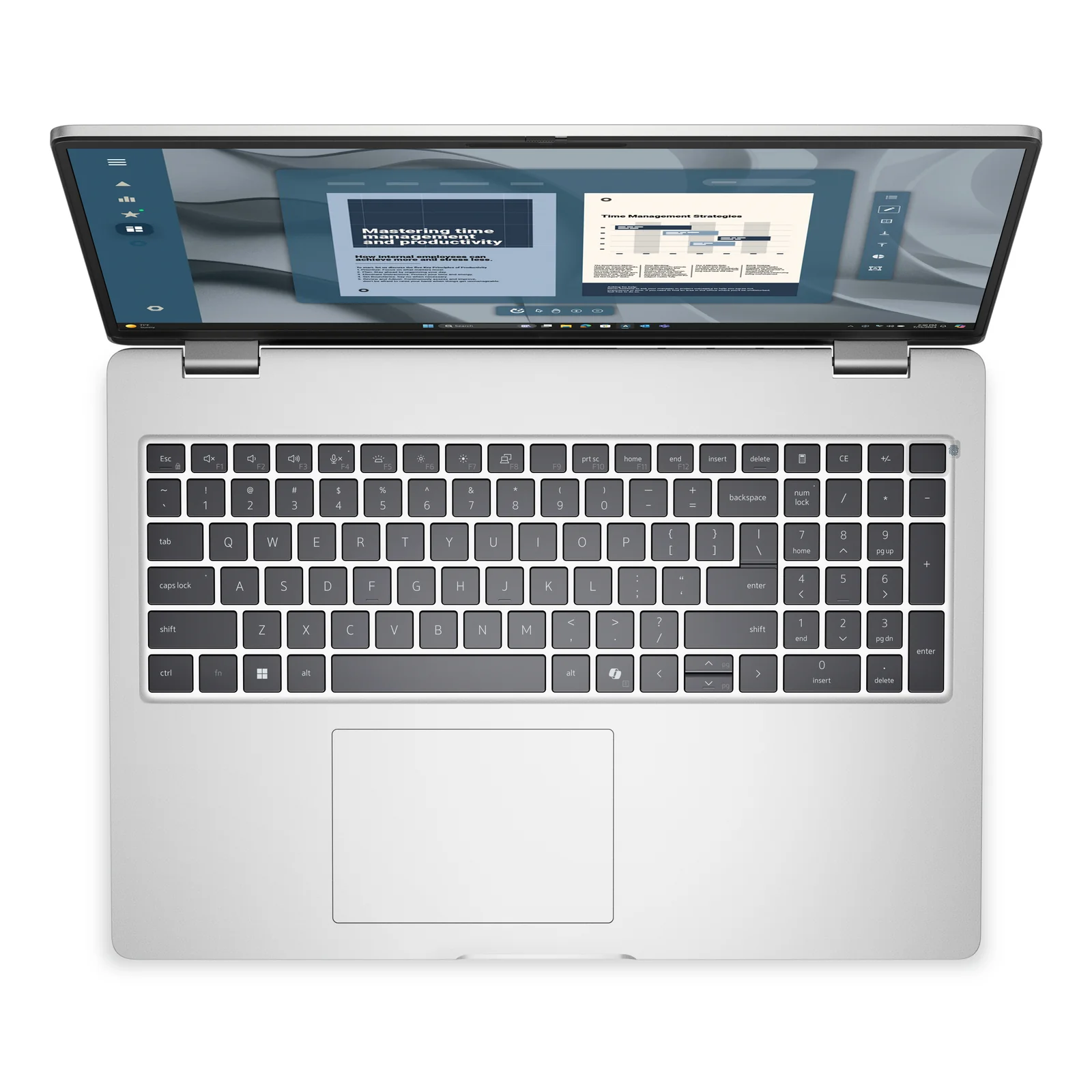 DELL Pro 16 PC16255 Copilot+ PC AMD Ryzen AI 5 340 Ordinateur portable 40,6 cm (16") Full HD+ 16 Go DDR5-SDRAM 512 Go SSD Wi-Fi 6E (802.11ax) Windows 11 Pro Allemand Platine