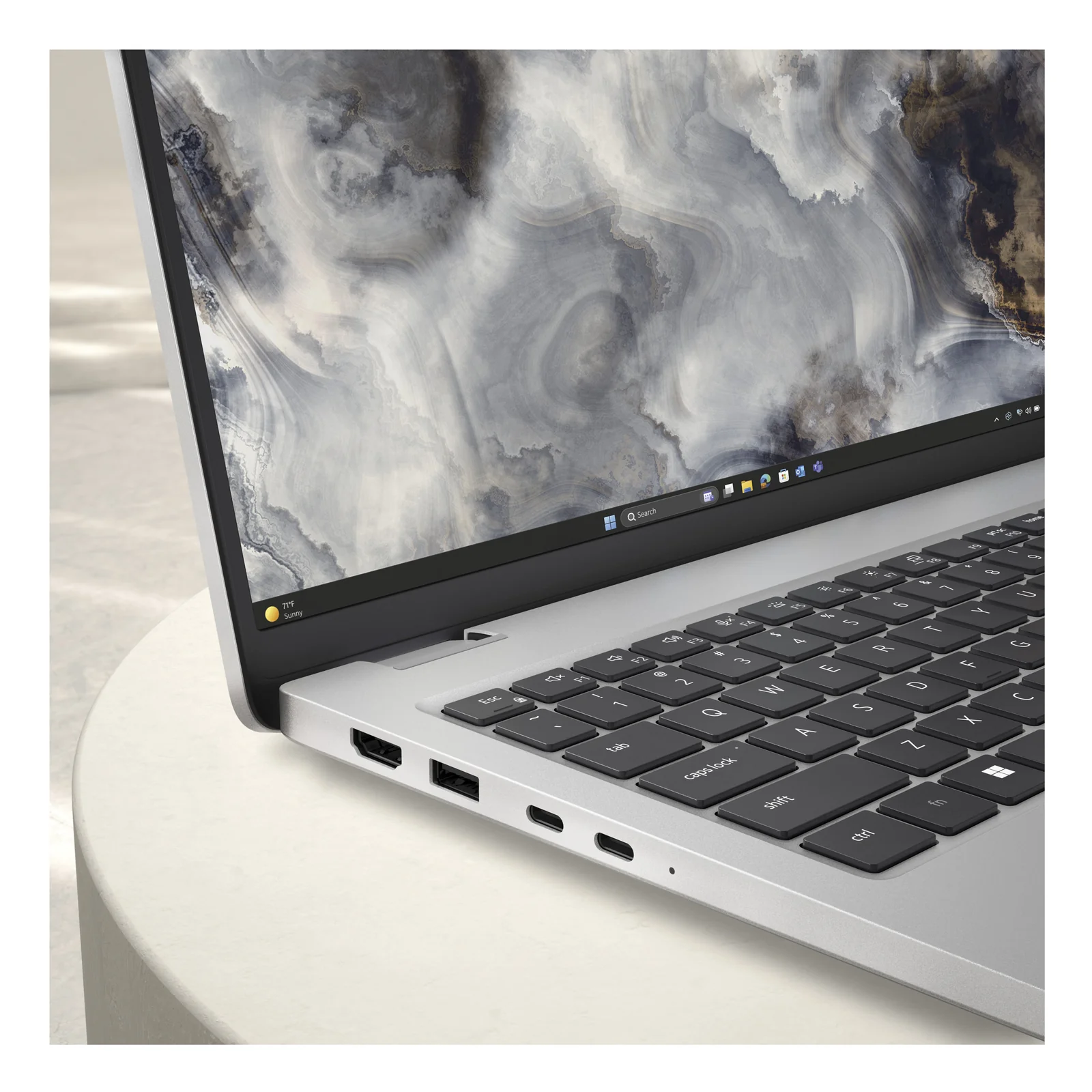 DELL Pro 16 Plus PB16250 Intel Core Ultra 5 235U Ordinateur portable 40,6 cm (16") Full HD+ 16 Go DDR5-SDRAM 512 Go SSD Wi-Fi 6E (802.11ax) Windows 11 Pro Allemand Aluminium