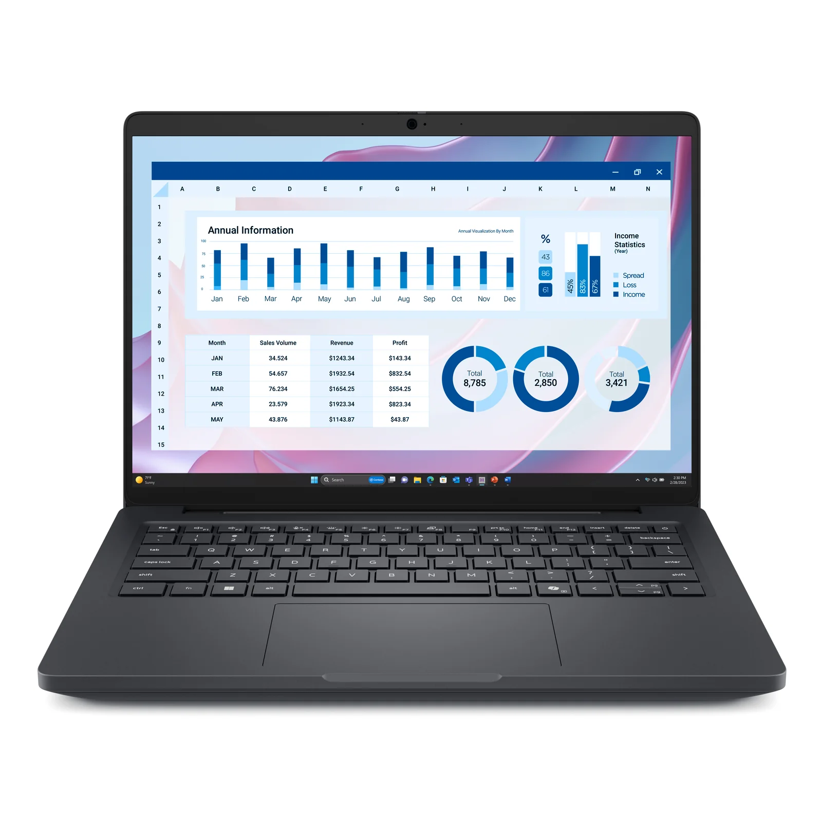 Pro Max 14 MC14255 Copilot+ PC AMD Ryzen AI 7 PRO 350 Station de travail mobile 35,6 cm (14") Full HD+ 32 Go LPDDR5x-SDRAM 1 To SSD Wi-Fi 7 (802.11be) Windows 11 Pro Français Noir