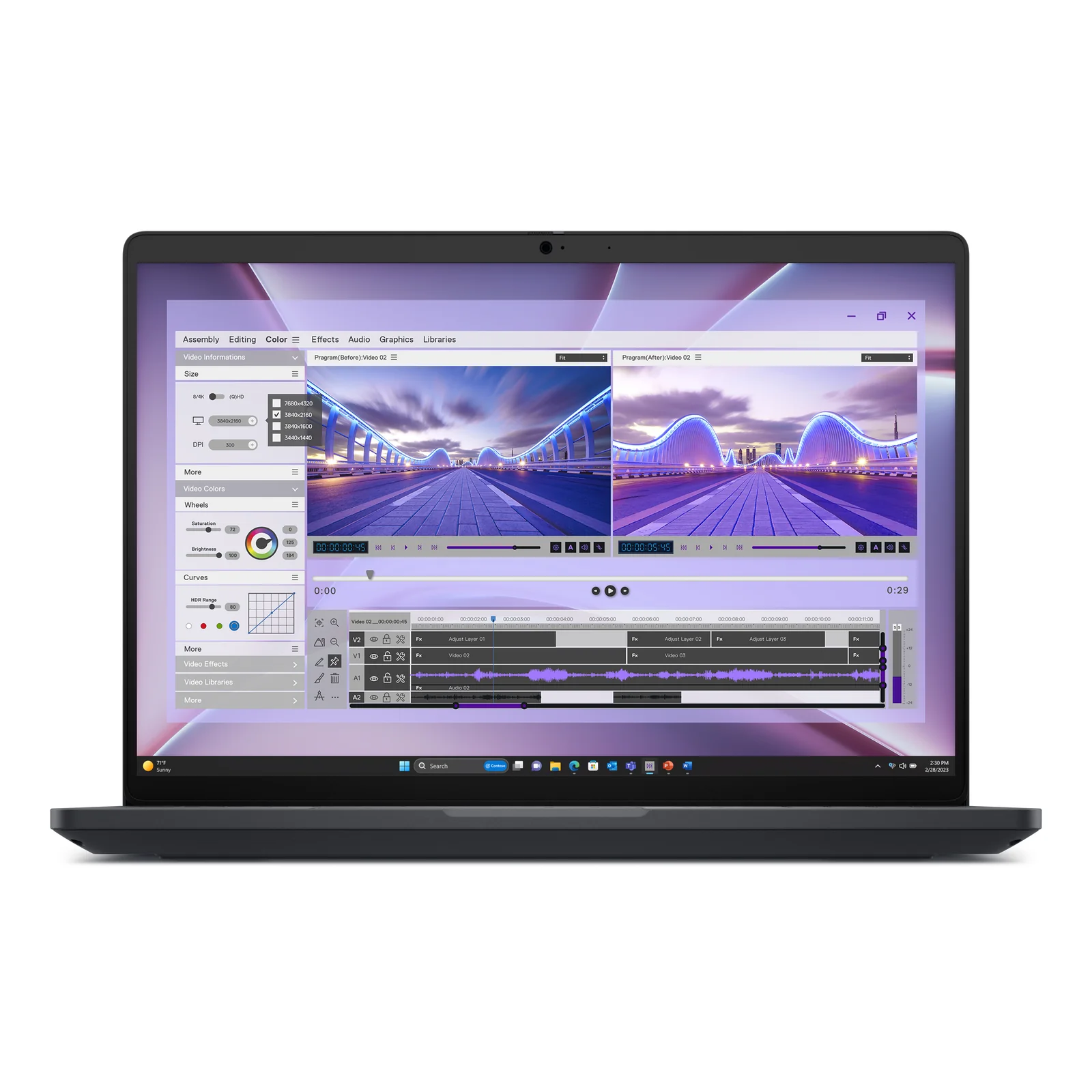 Pro Max 16 MC16250 Intel Core Ultra 7 265H Station de travail mobile 40,6 cm (16") Full HD+ 16 Go DDR5-SDRAM 512 Go SSD NVIDIA RTX PRO 500 Blackwell Wi-Fi 7 (802.11be) Windows 11 Pro Français Noir